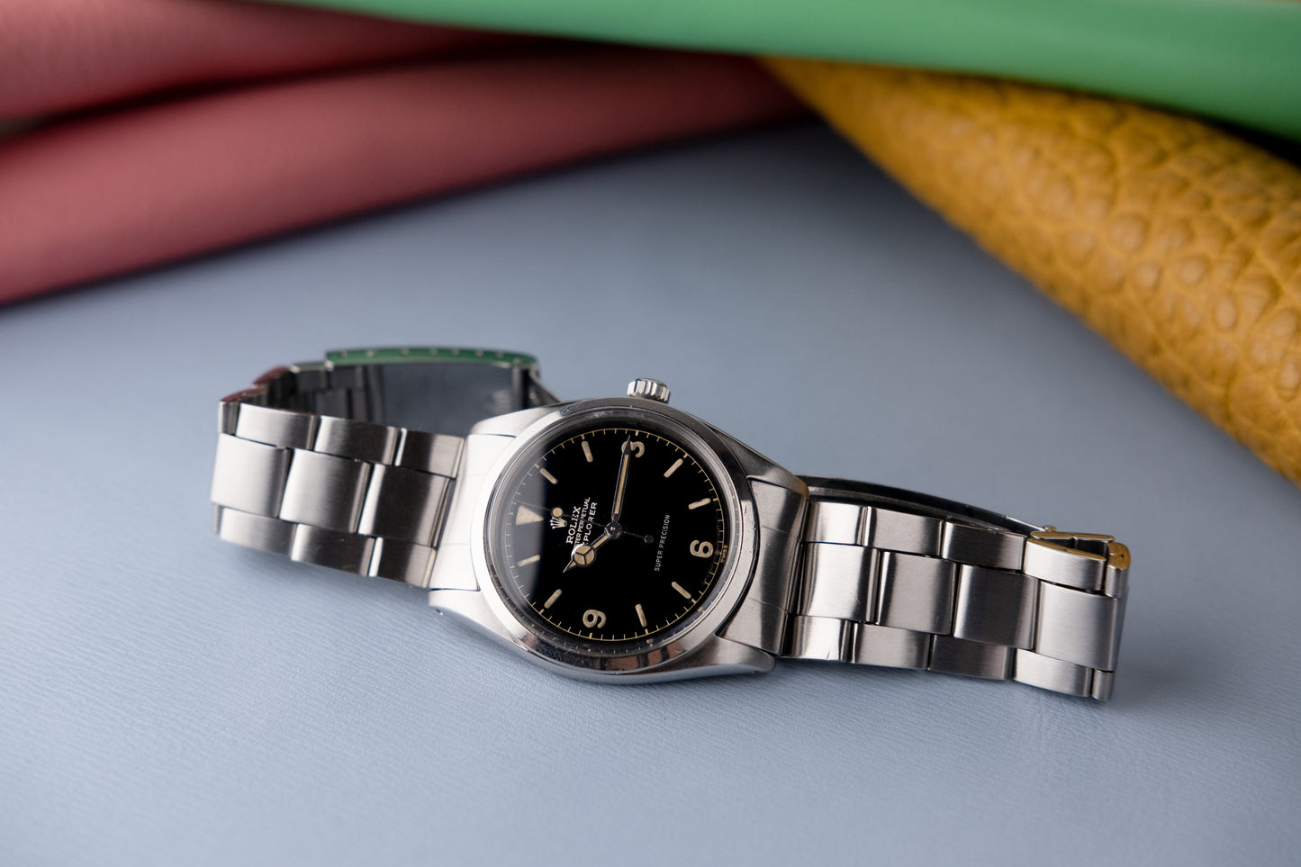ROLEX Explorer Ref. 5504 Chapter Ring Gloss "Exclamation Point" Dial (1963)