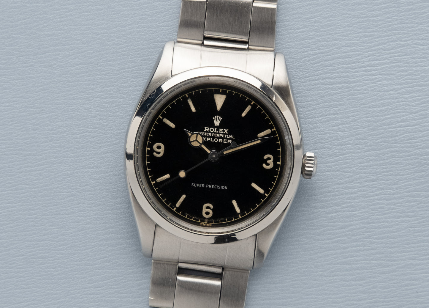 ROLEX Explorer Ref. 5504 Chapter Ring Gloss "Exclamation Point" Dial (1963)