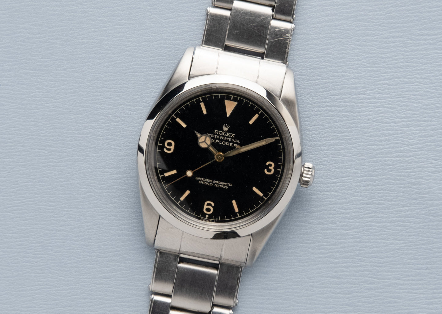 ROLEX Explorer Ref. 1016 Chapter Ring Gilt Gloss Dial (1960)