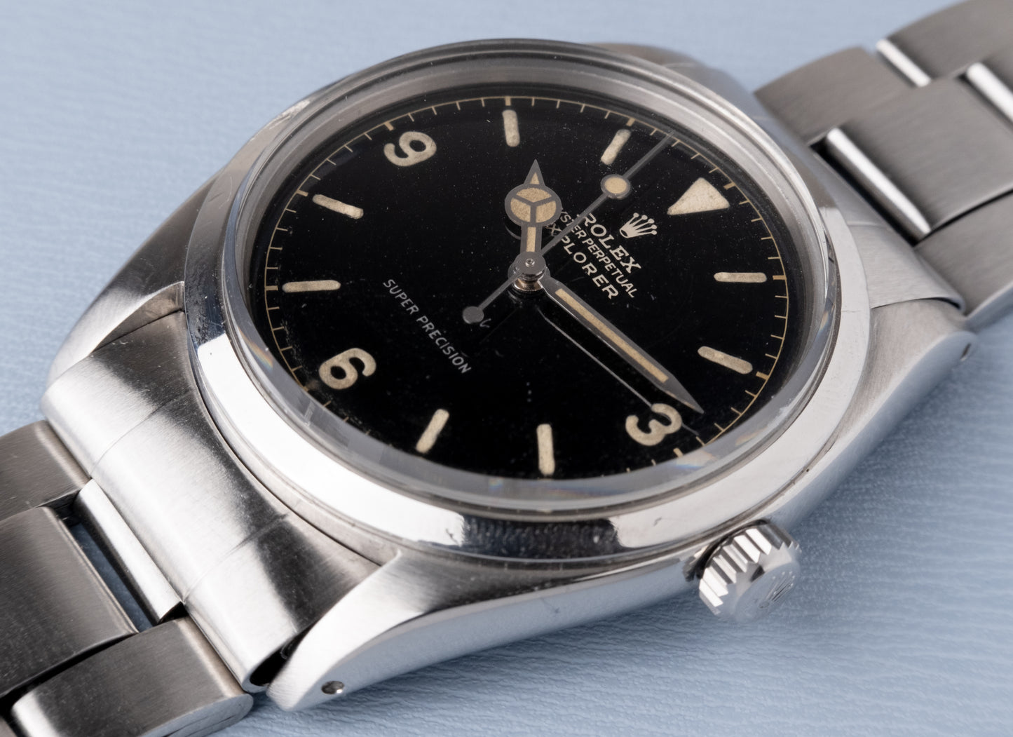 ROLEX Explorer Ref. 5504 Chapter Ring Gloss "Exclamation Point" Dial (1963)