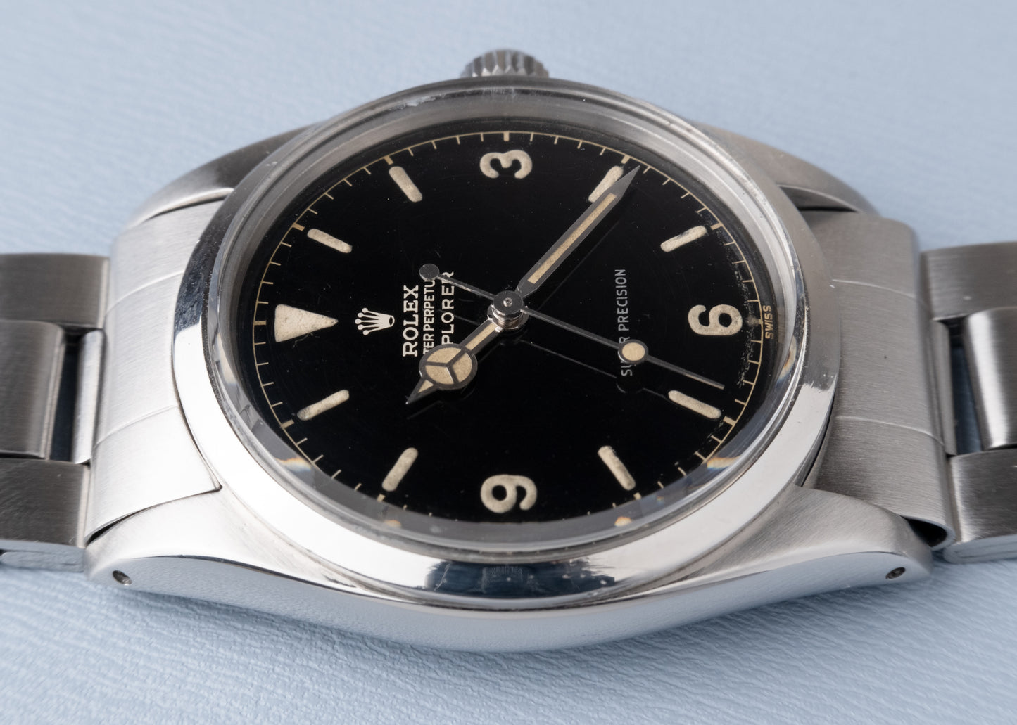 ROLEX Explorer Ref. 5504 Chapter Ring Gloss "Exclamation Point" Dial (1963)