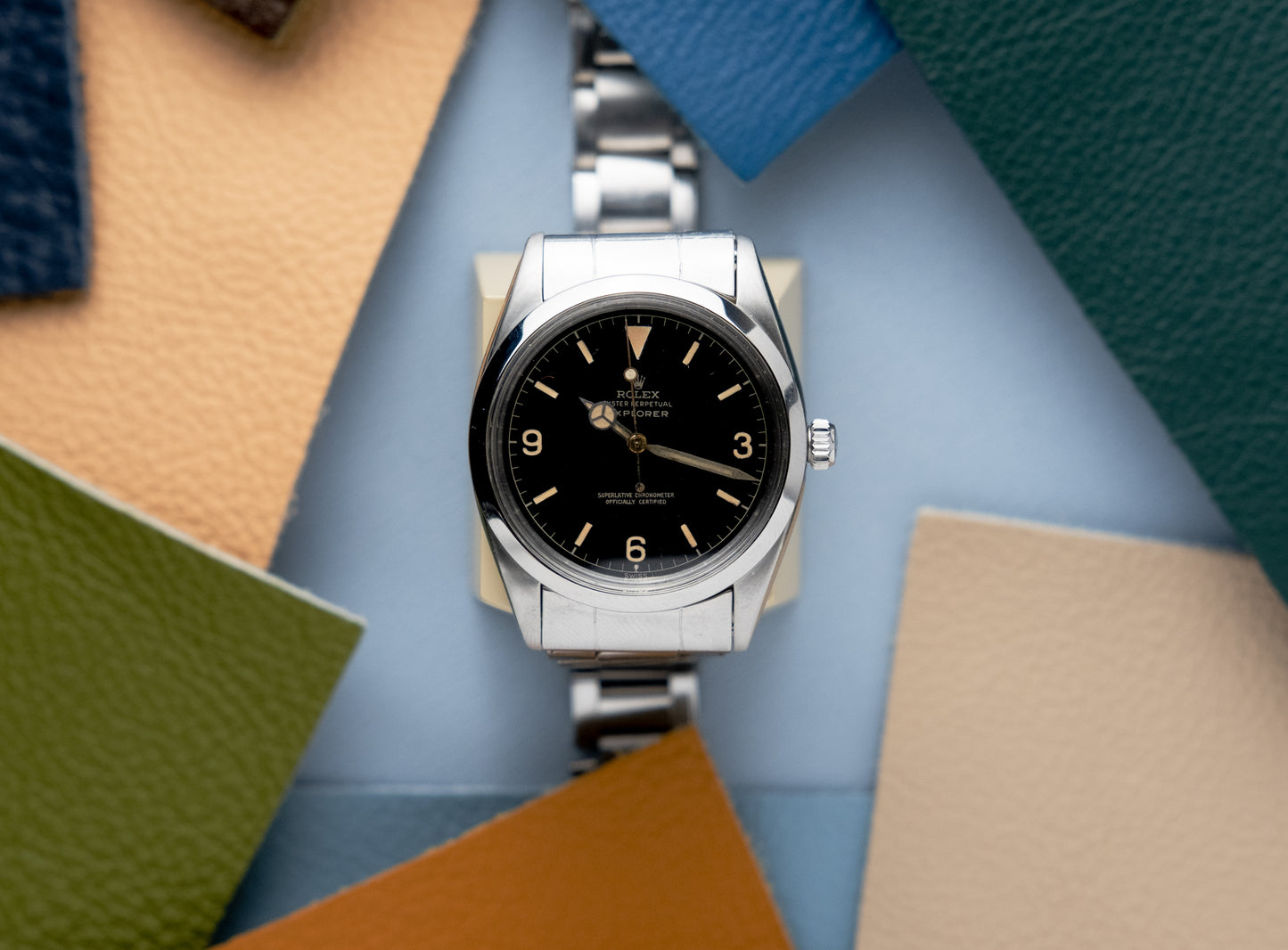 ROLEX Explorer Ref. 1016 Chapter Ring Gilt Gloss Dial (1960)