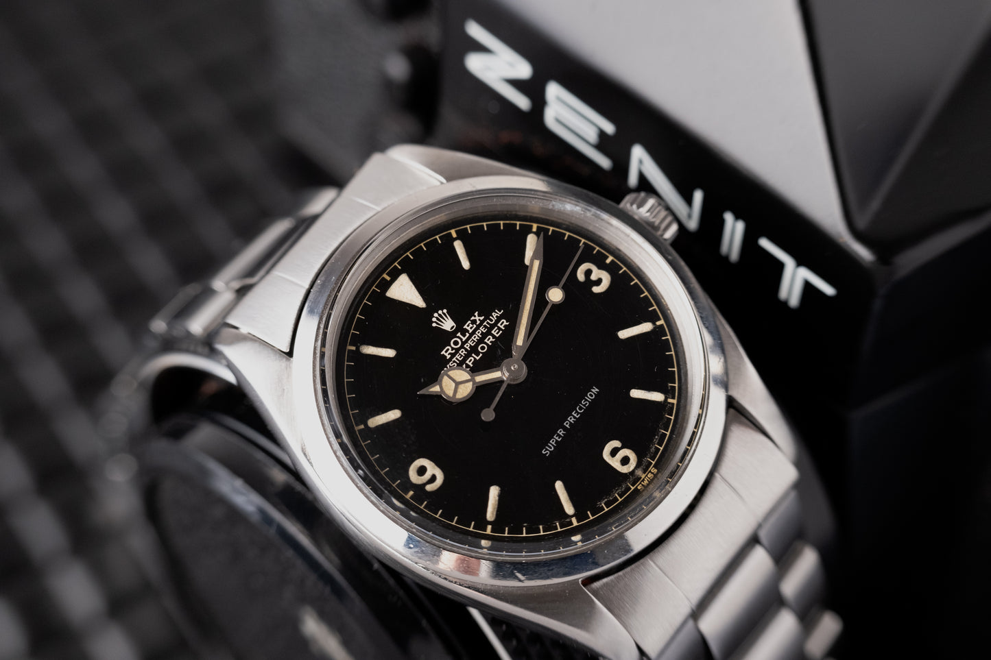 ROLEX Explorer Ref. 5504 Chapter Ring Gloss "Exclamation Point" Dial (1963)