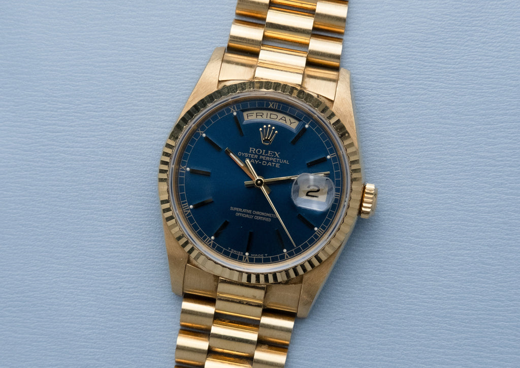 ROLEX Day Date 18ct Gold Ref. 18238 (1991)