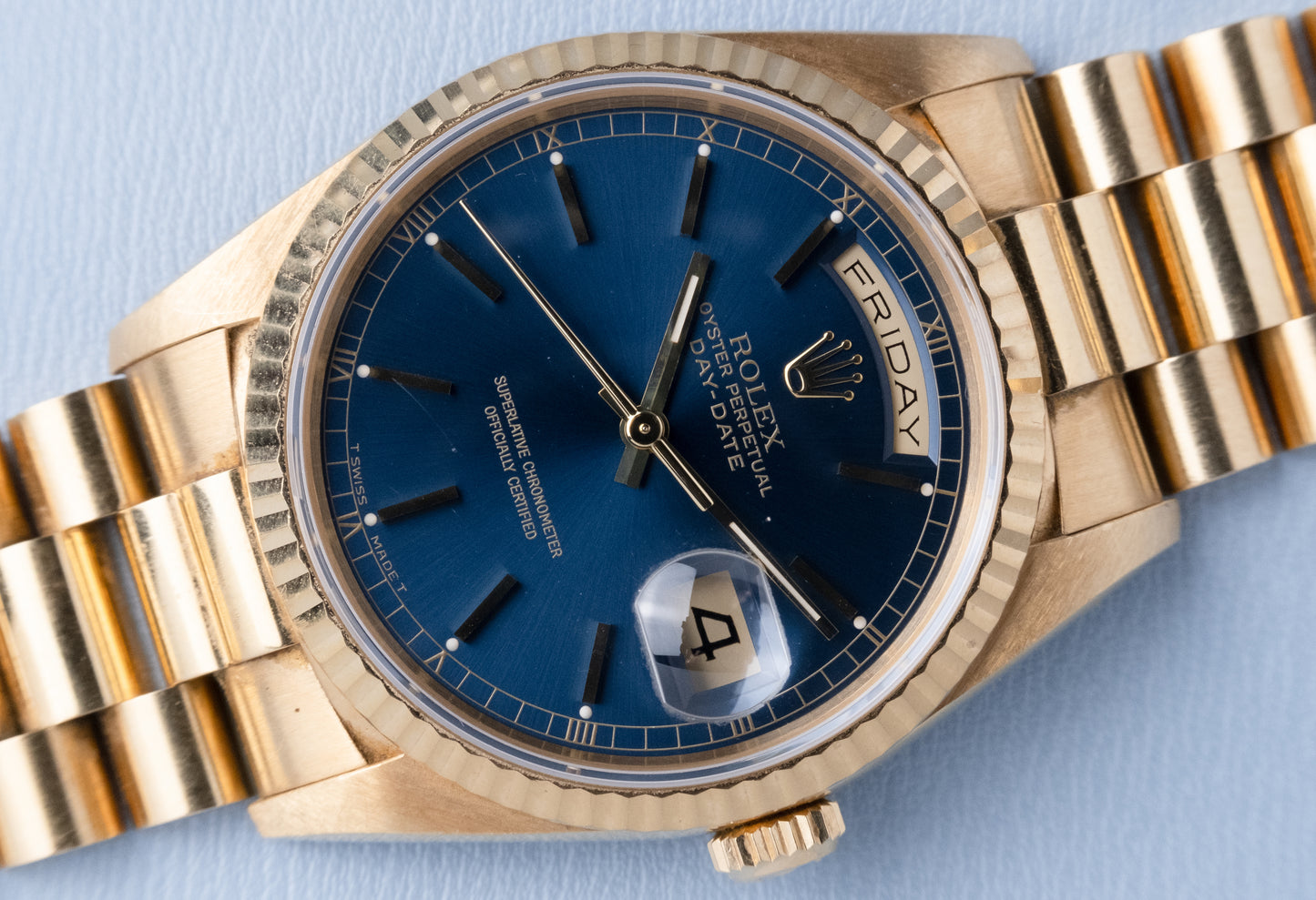 ROLEX Day Date 18ct Gold Ref. 18238 (1991)