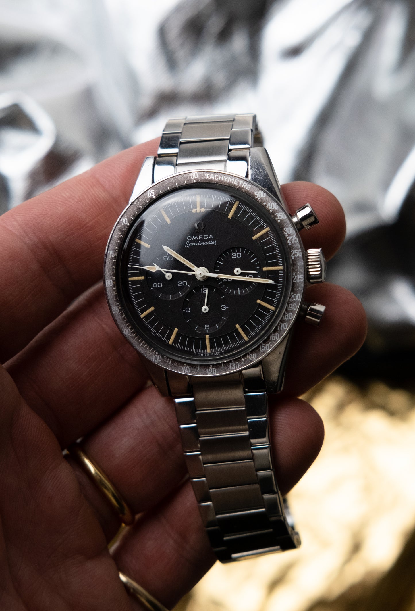 OMEGA Speedmaster 105.003-65 Ed White Ghost Bezel (1966)