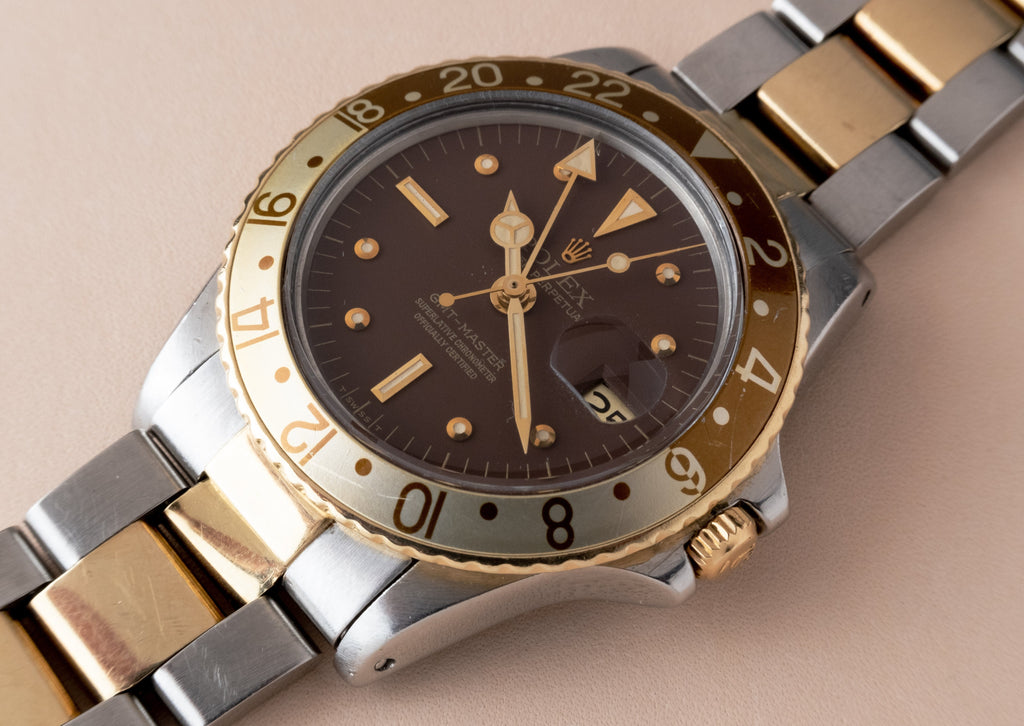 ROLEX GMT Master Root Beer Nipple Dial 1675 (1978)