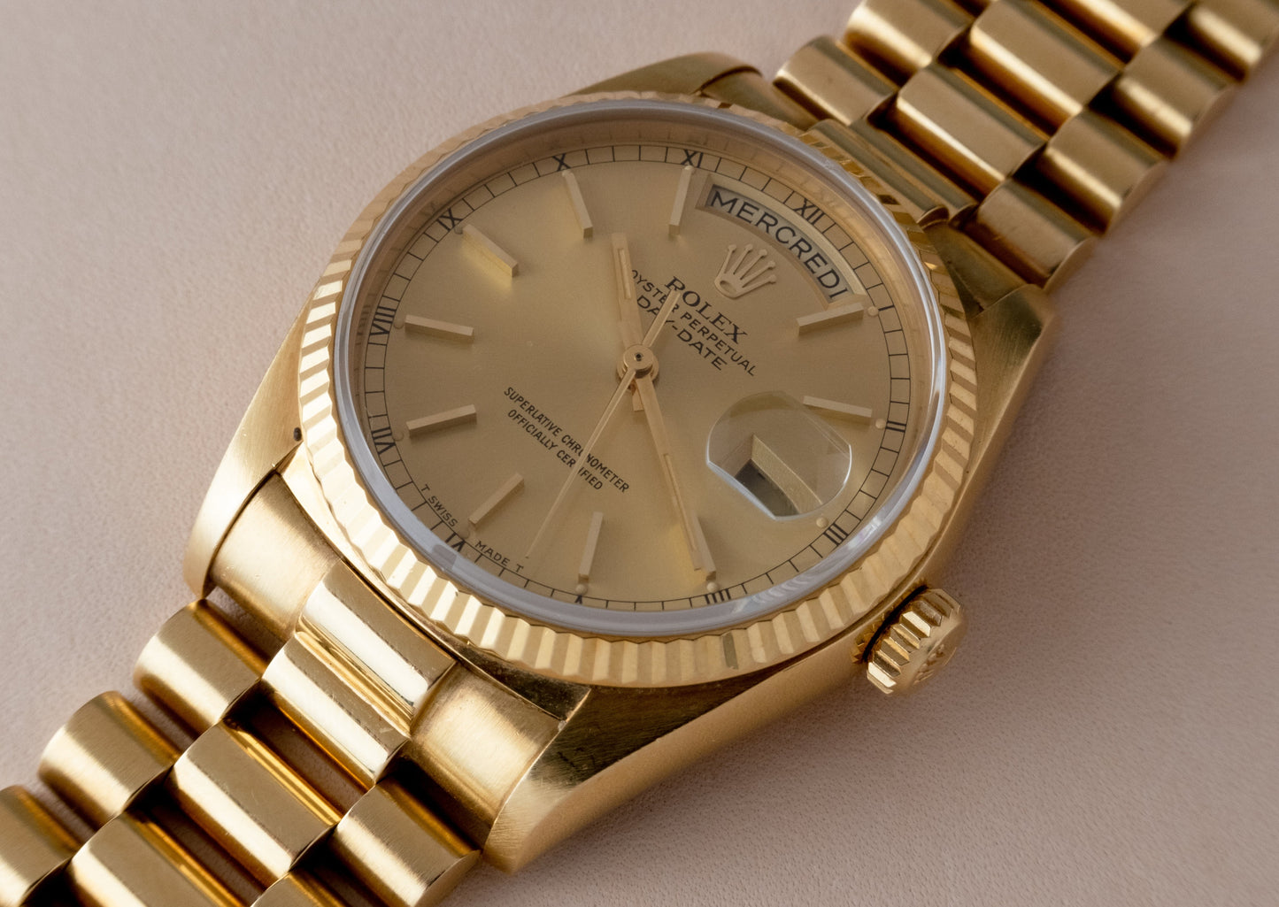 ROLEX Day Date Ref. 18038 Cal. 3055 (1984)