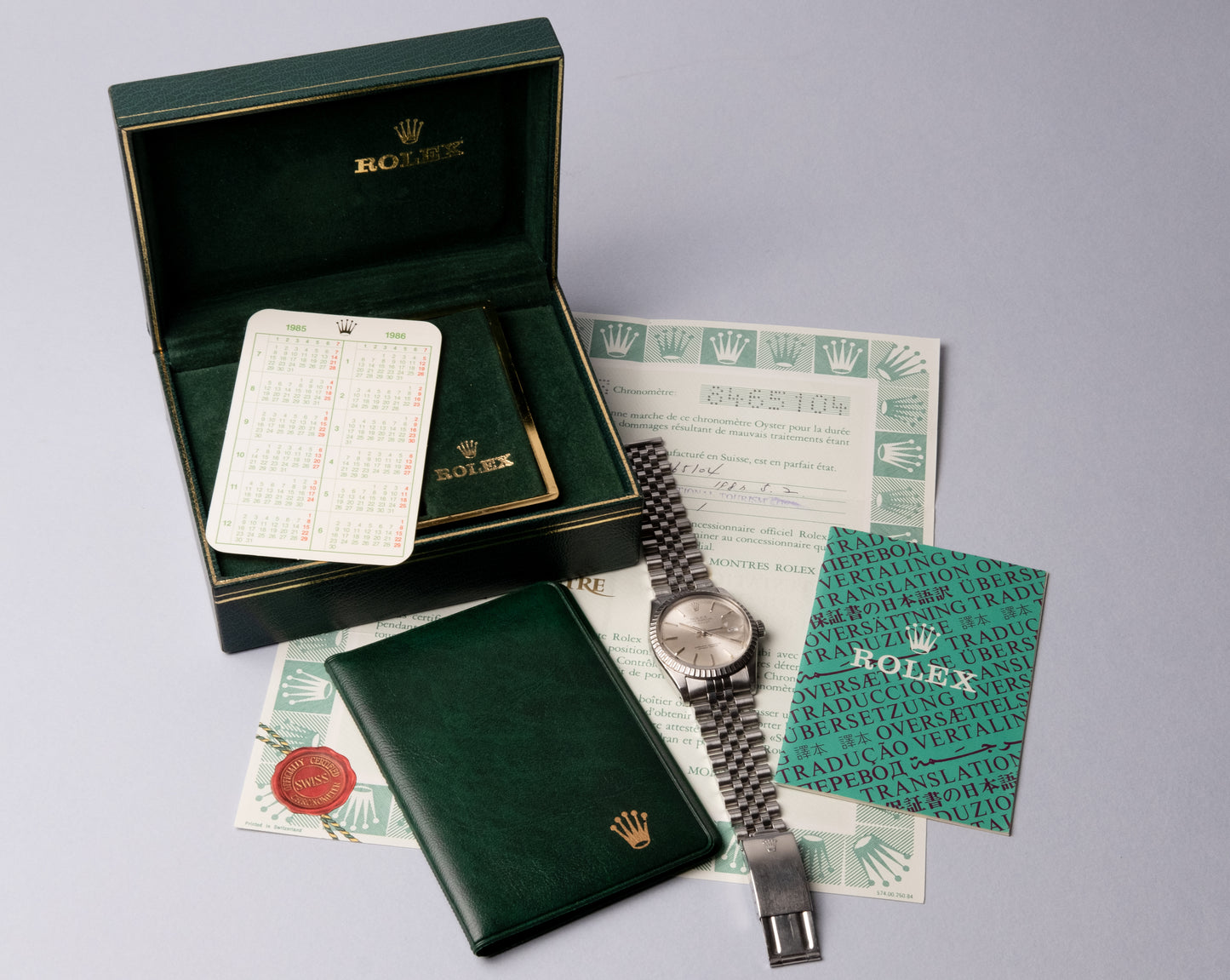 ROLEX Datejust Ref. 16030 Full Set (1984)