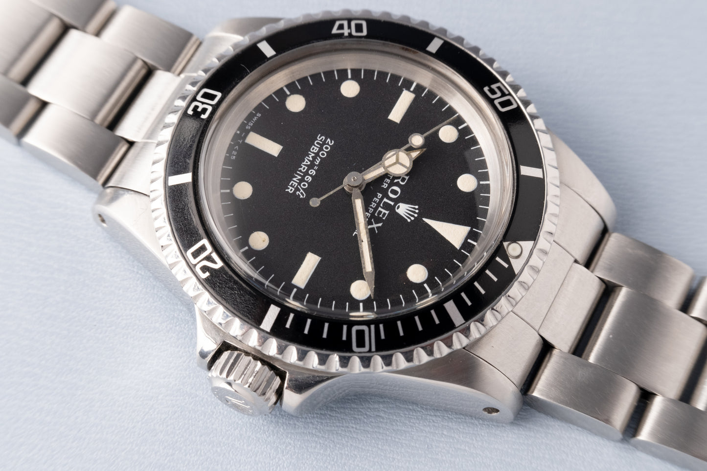 ROLEX Submariner Ref. 5513 Meters First Matte Dial + Box (1969)