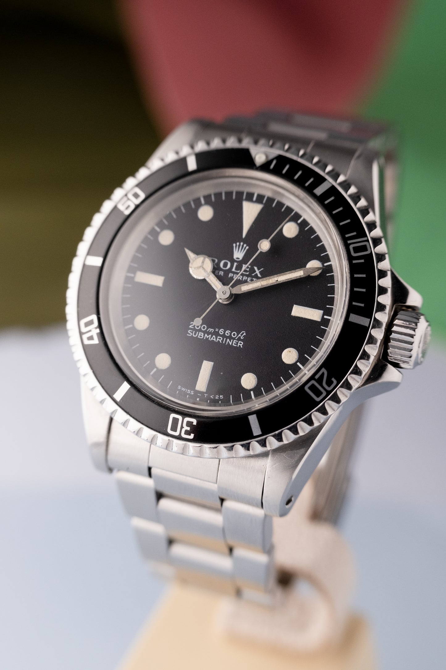 ROLEX Submariner Ref. 5513 Meters First Matte Dial + Box (1969)