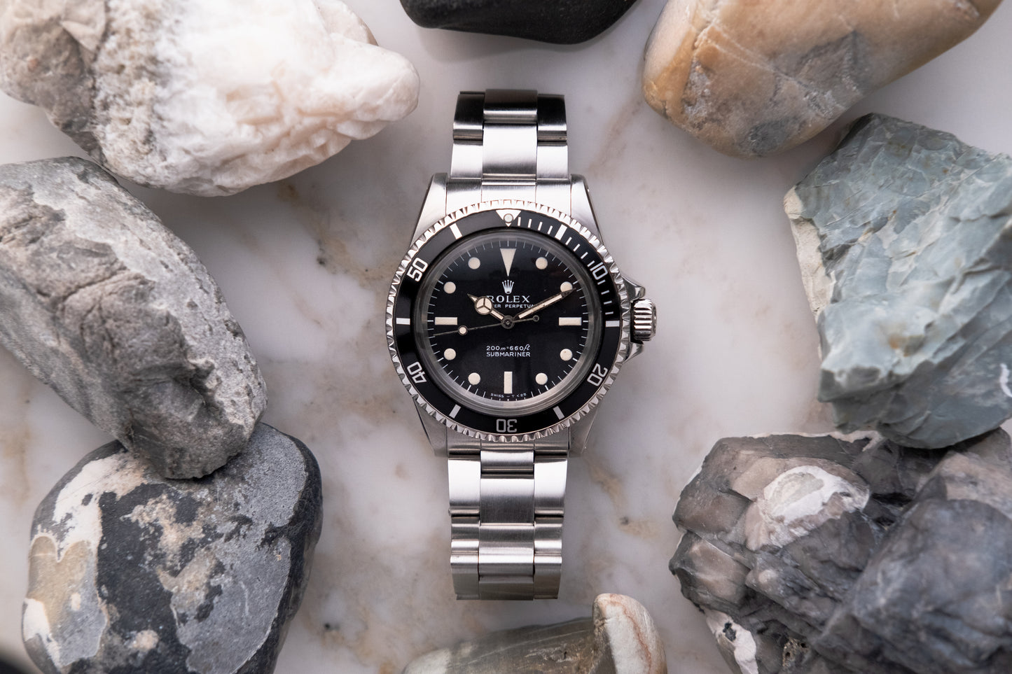 ROLEX Submariner Ref. 5513 Meters First Matte Dial + Box (1969)