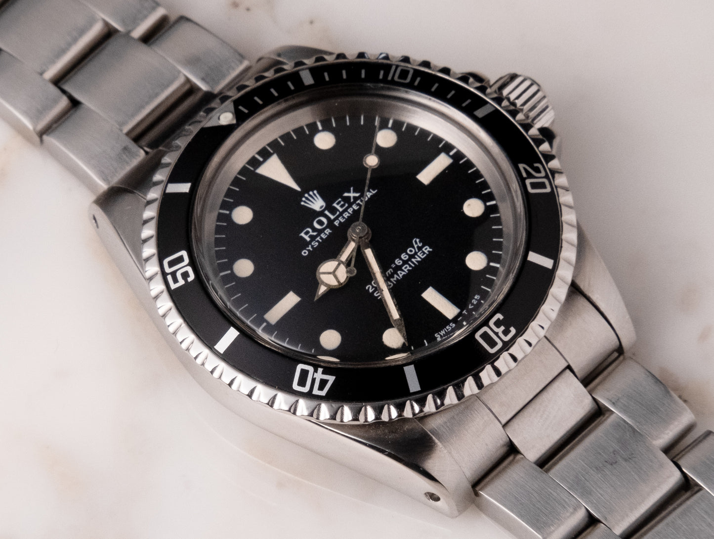 ROLEX Submariner Ref. 5513 Meters First Matte Dial + Box (1969)