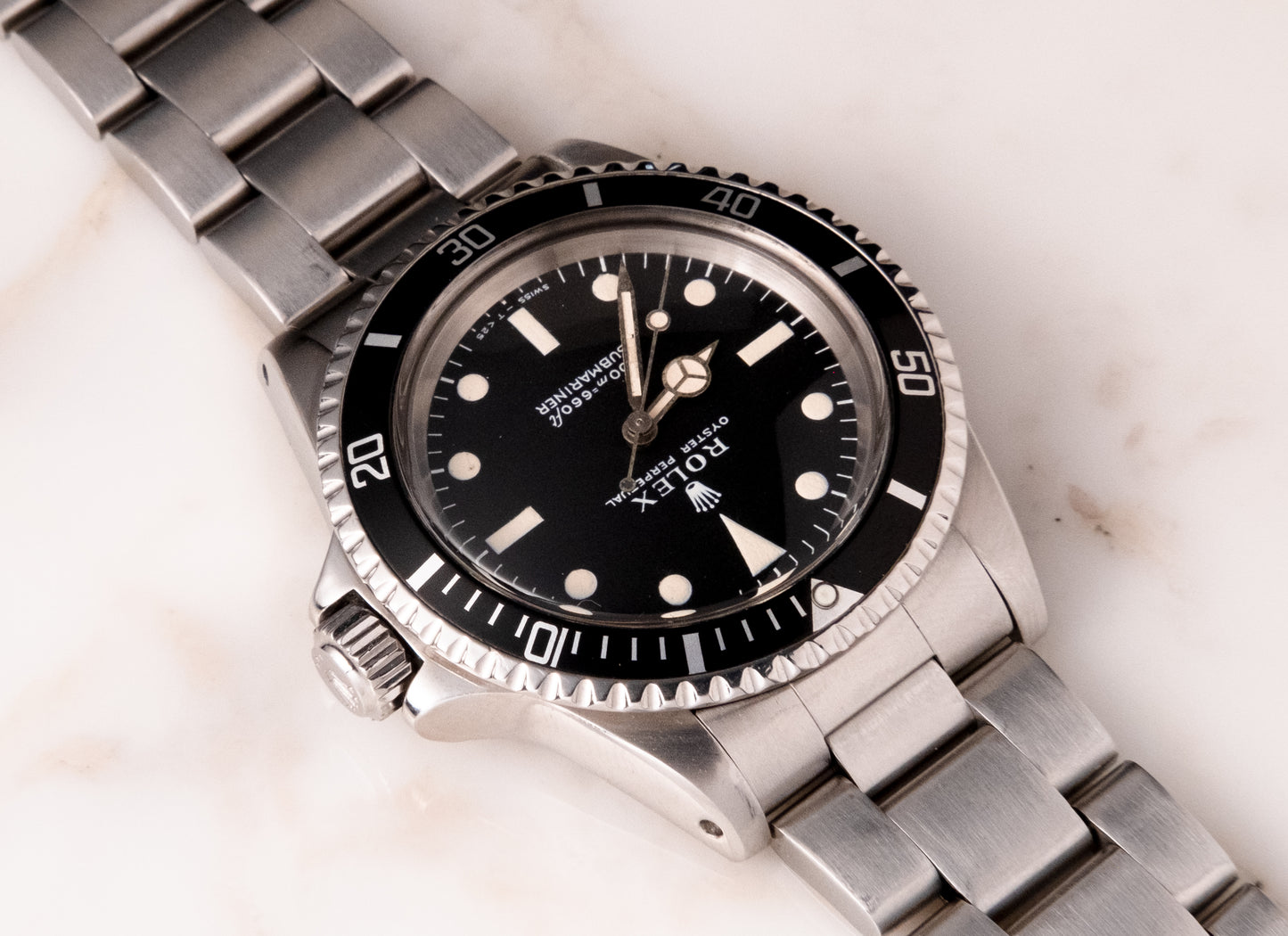 ROLEX Submariner Ref. 5513 Meters First Matte Dial + Box (1969)