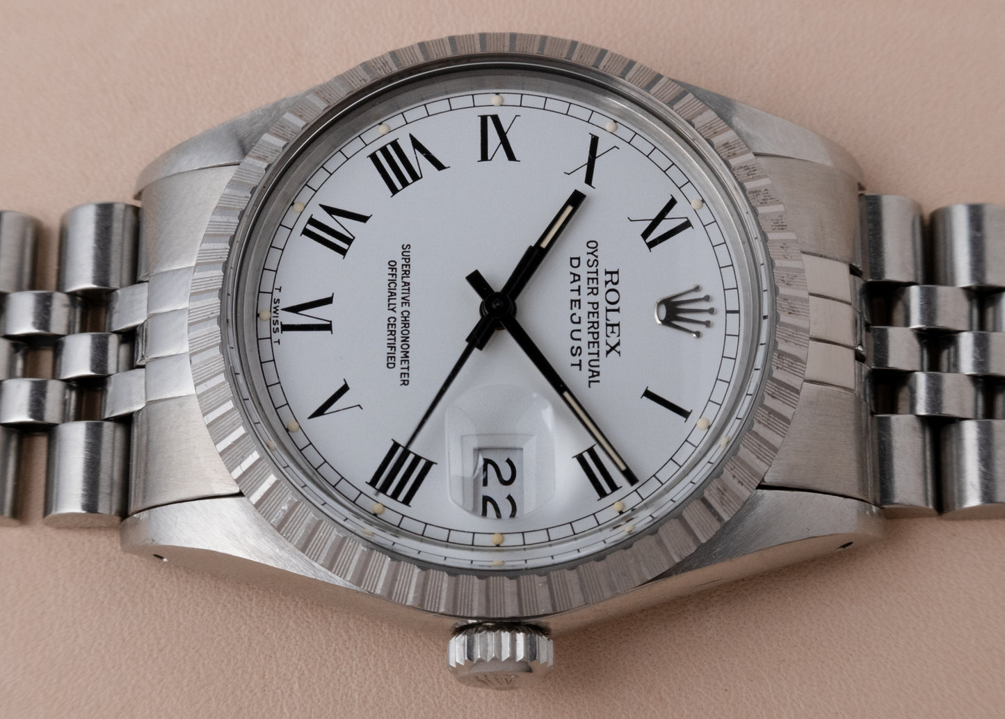 ROLEX Oyster Perpetual Datejust Ref. 16030 Buckley Dial (1985)