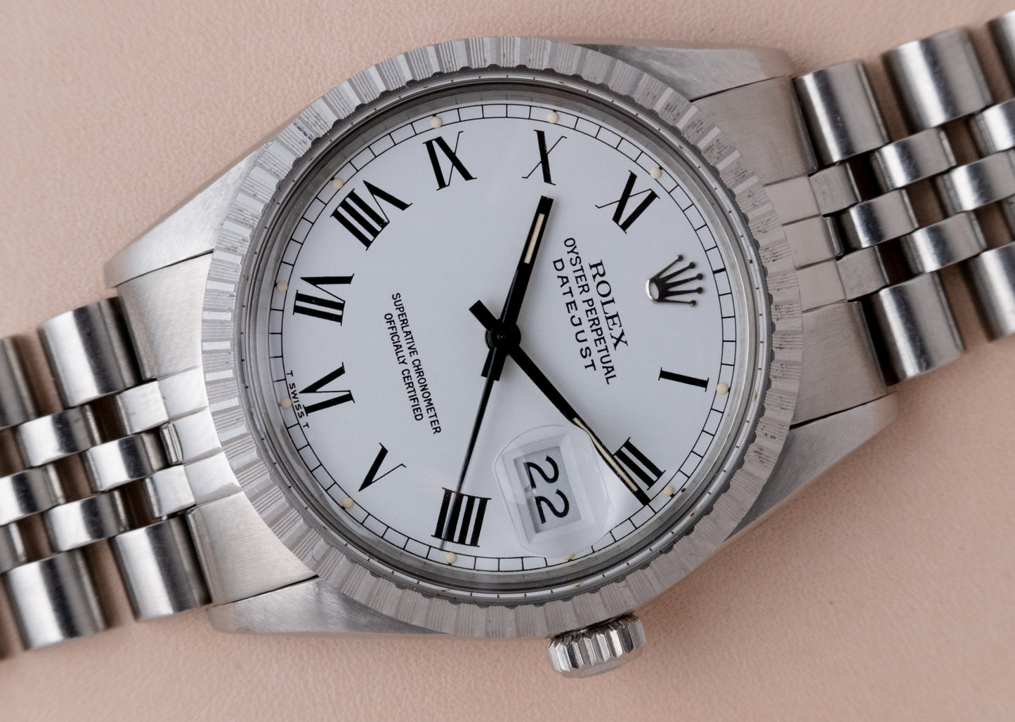 ROLEX Oyster Perpetual Datejust Ref. 16030 Buckley Dial (1985)