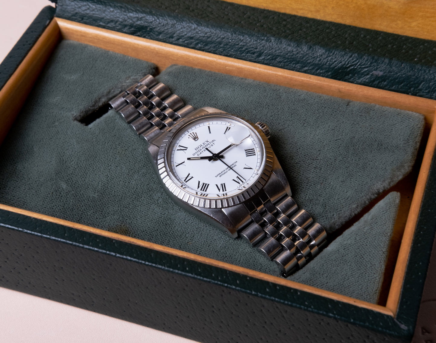 ROLEX Oyster Perpetual Datejust Ref. 16030 Buckley Dial (1985)