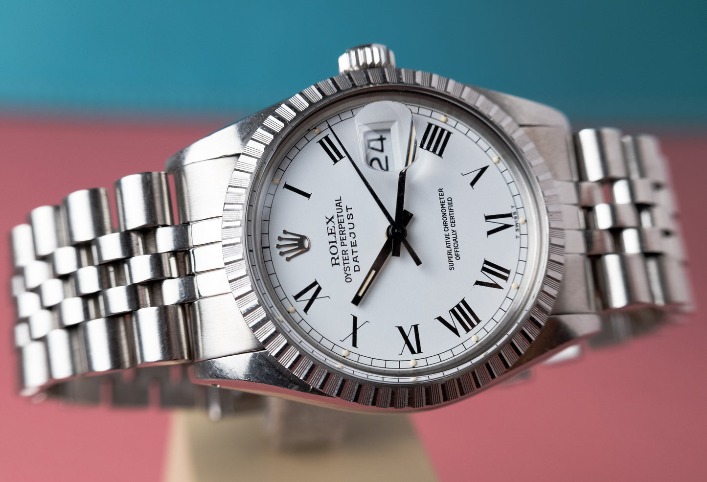 ROLEX Oyster Perpetual Datejust Ref. 16030 Buckley Dial (1985)