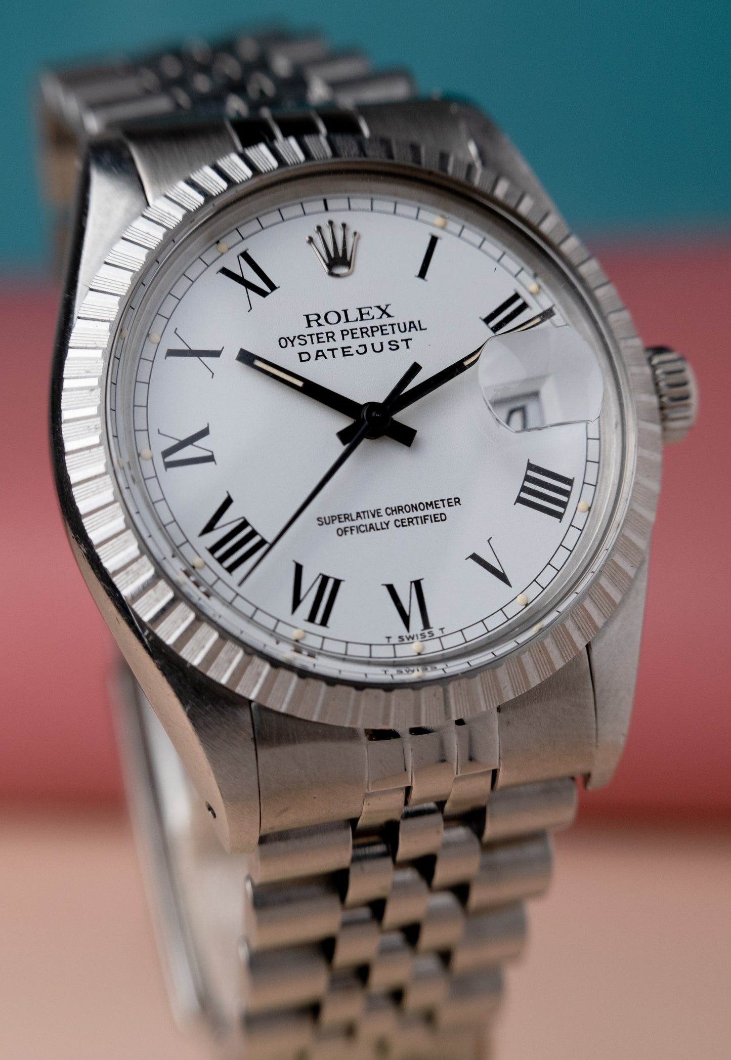 ROLEX Oyster Perpetual Datejust Ref. 16030 Buckley Dial (1985)