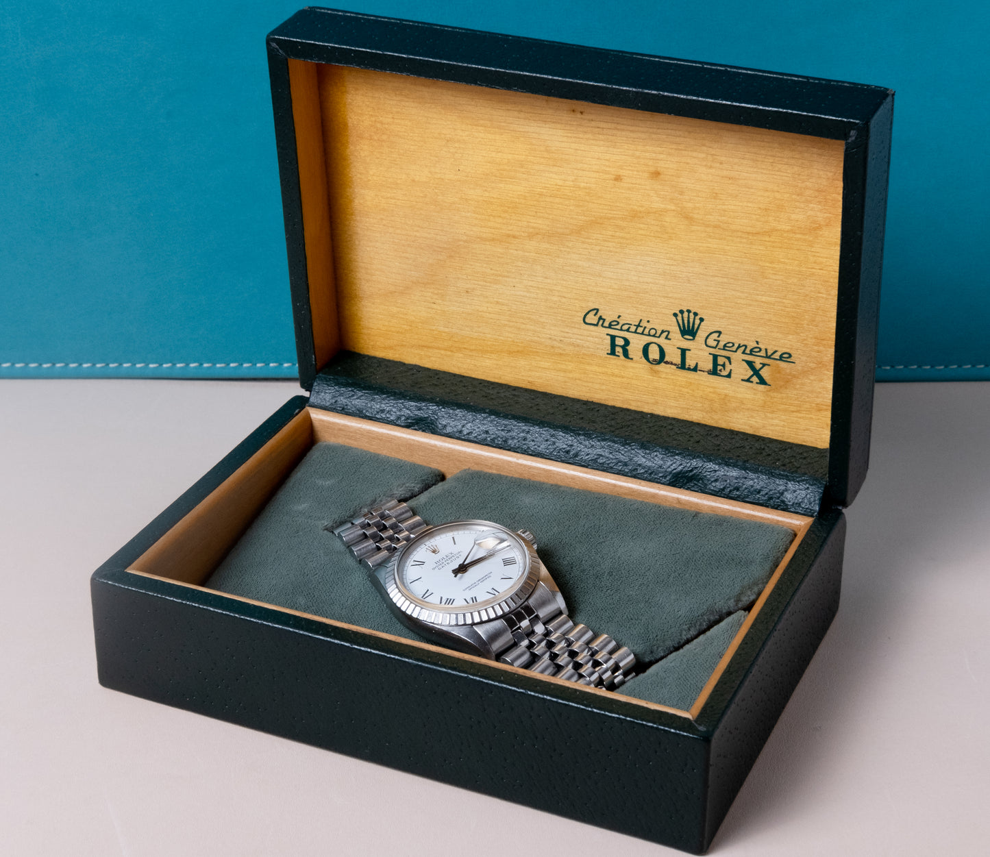 ROLEX Oyster Perpetual Datejust Ref. 16030 Buckley Dial (1985)