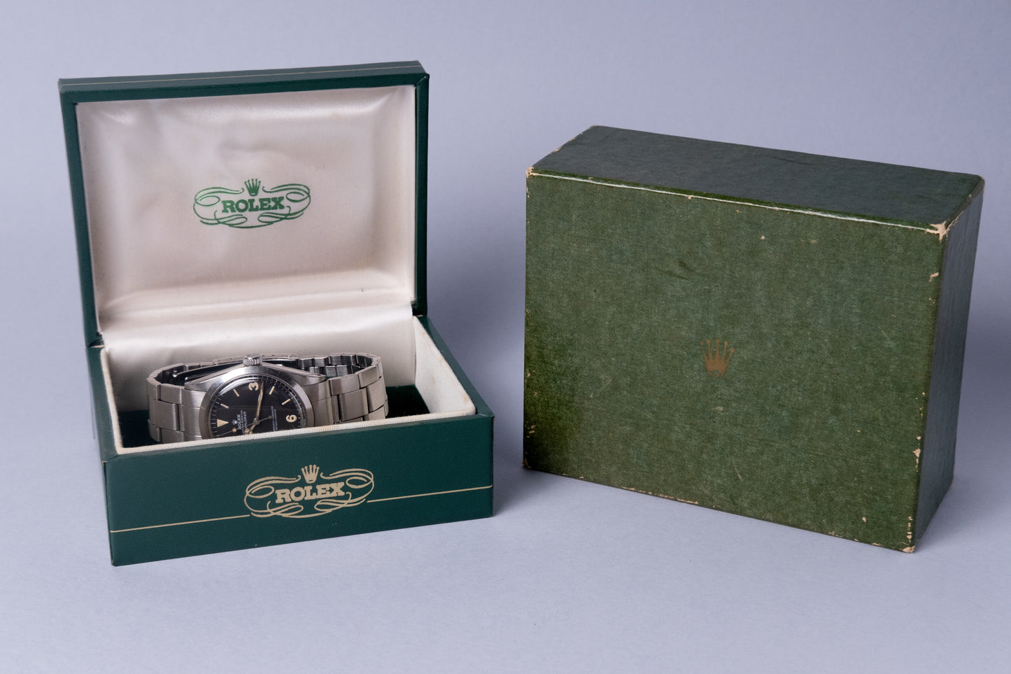 ROLEX Explorer Ref. 1016 Frogfoot Matte Dial + Box & Service Book (1967)