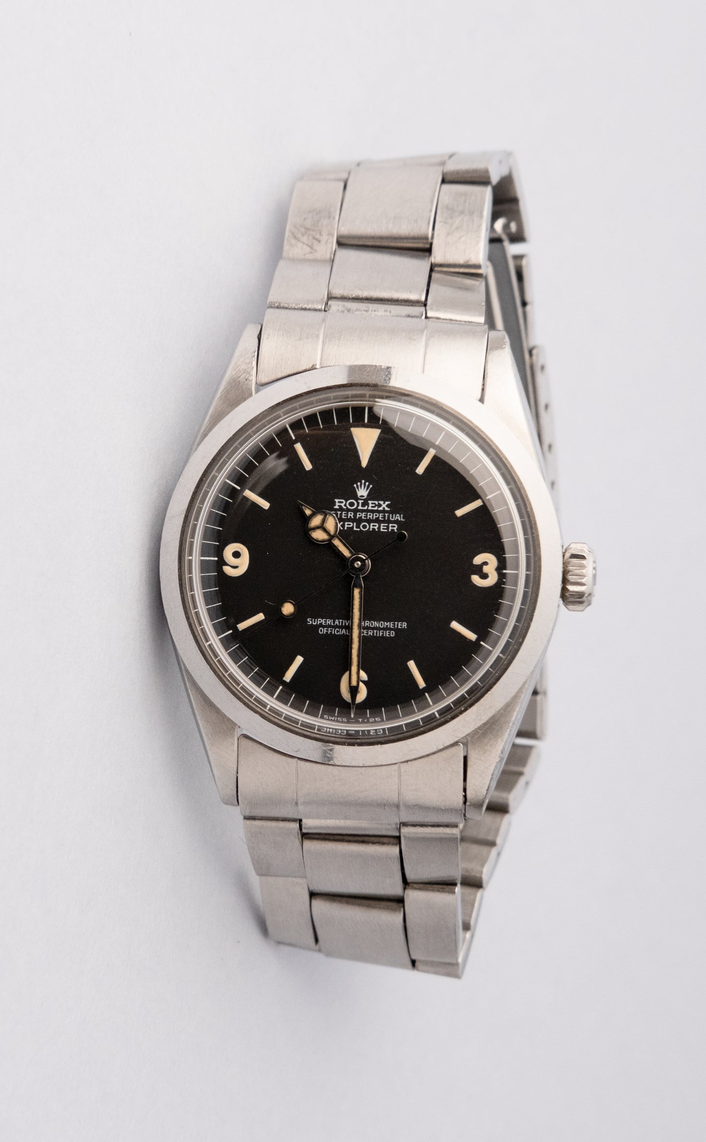 ROLEX Explorer Ref. 1016 Frogfoot Matte Dial + Box & Service Book (1967)