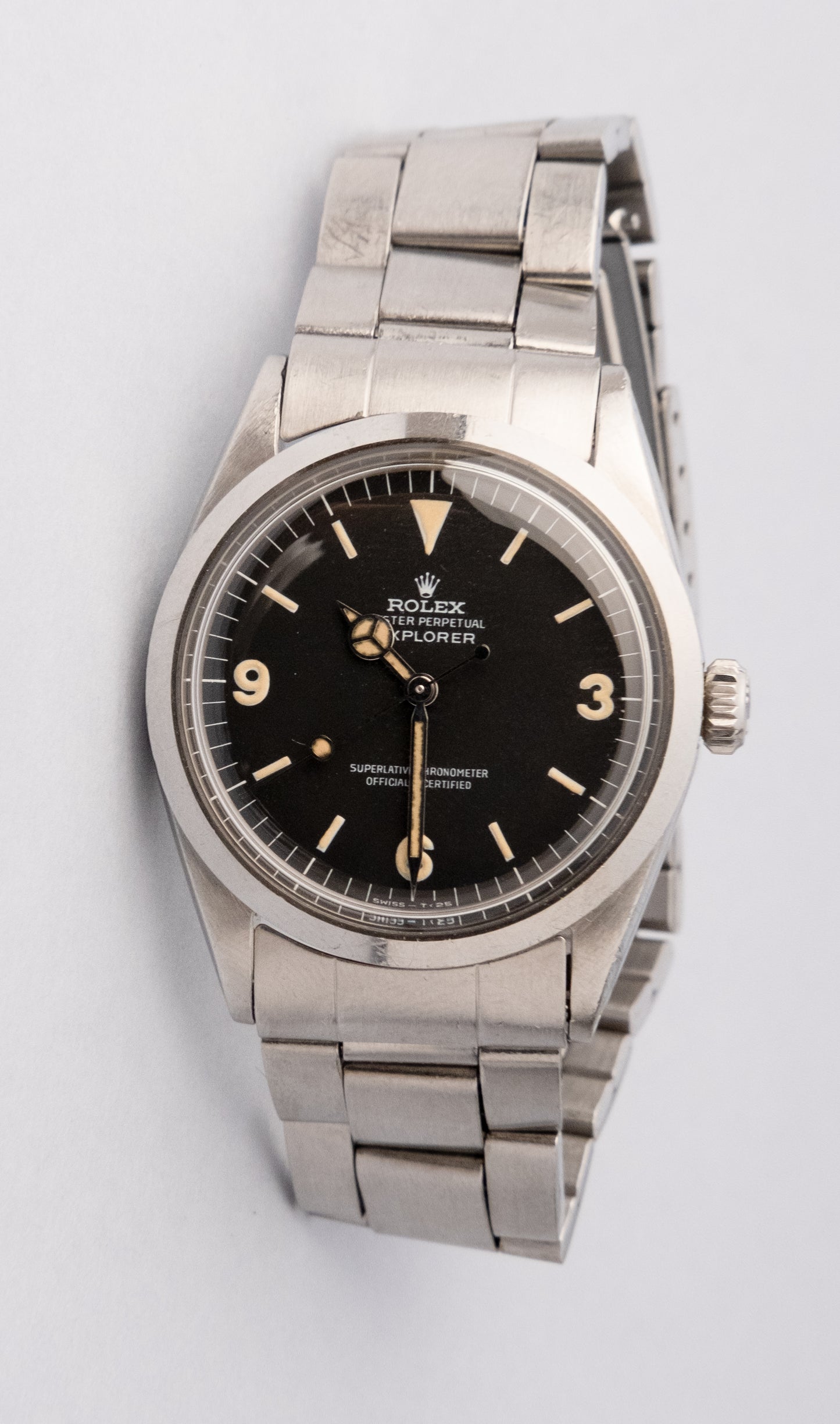 ROLEX Explorer Ref. 1016 Frogfoot Matte Dial + Box & Service Book (1967)