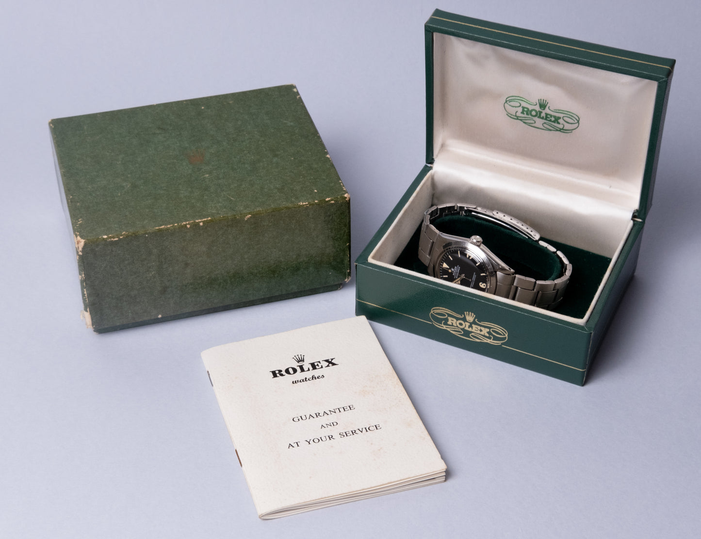 ROLEX Explorer Ref. 1016 Frogfoot Matte Dial + Box & Service Book (1967)