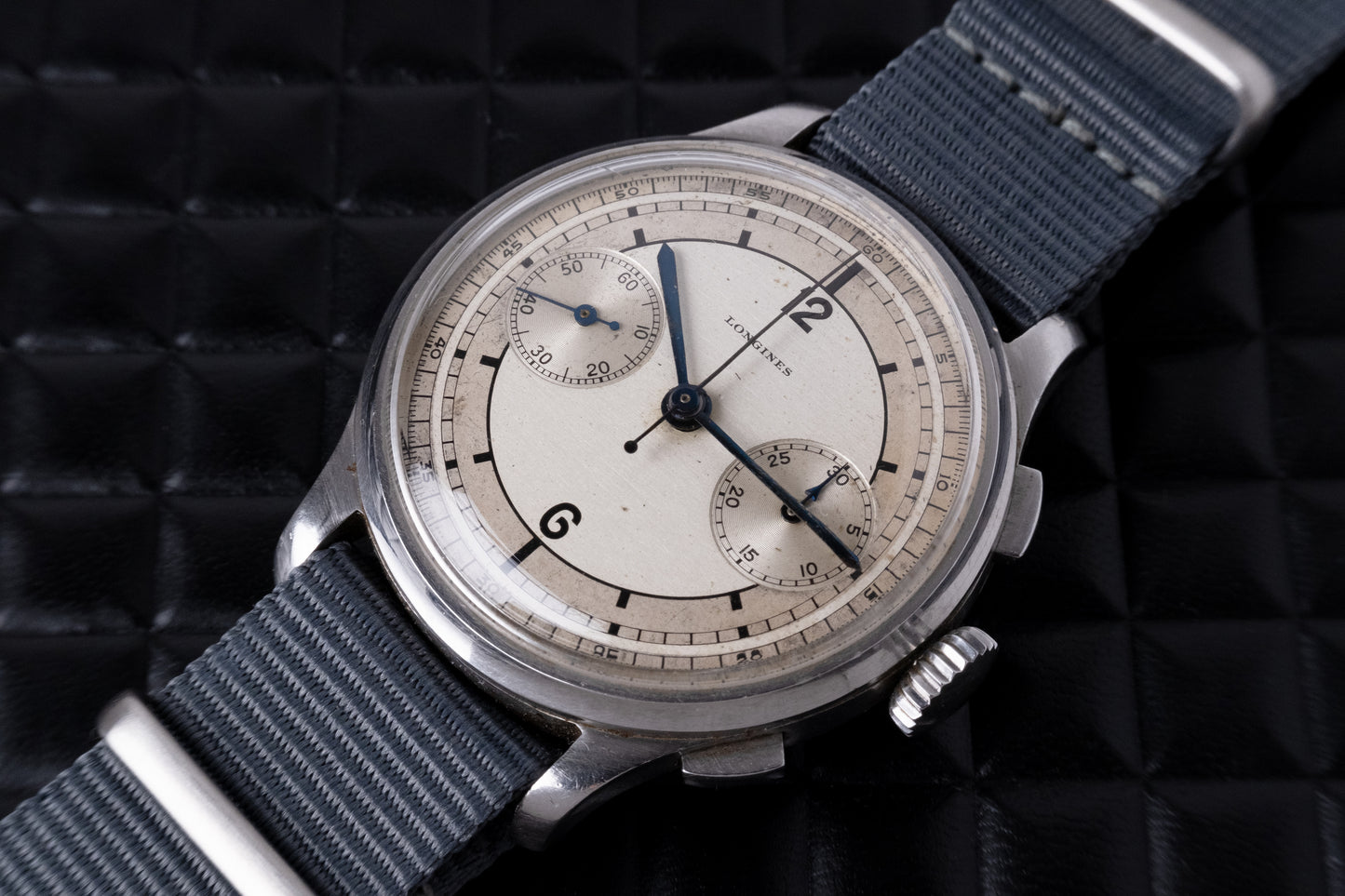 LONGINES Sector Dial Chronograph Valjoux 22GH (1934)