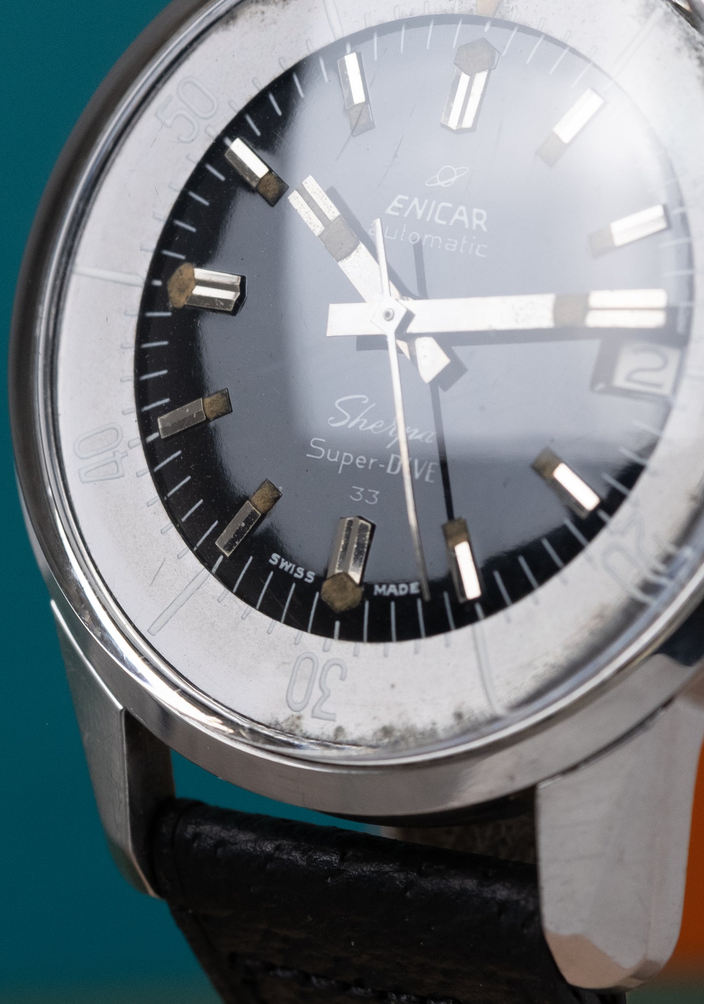 ENICAR Sherpa Super Dive 33 Super Compressor Ref. 125.006 Ex Military(1963)