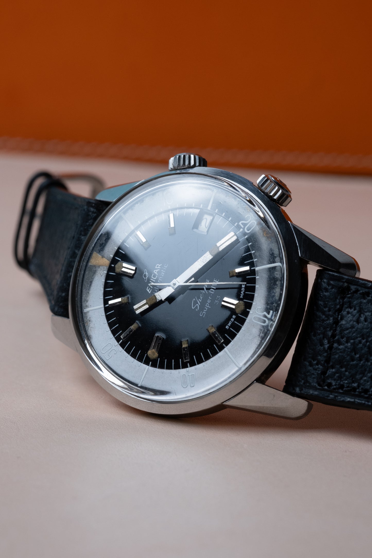 ENICAR Sherpa Super Dive 33 Super Compressor Ref. 125.006 Ex Military(1963)