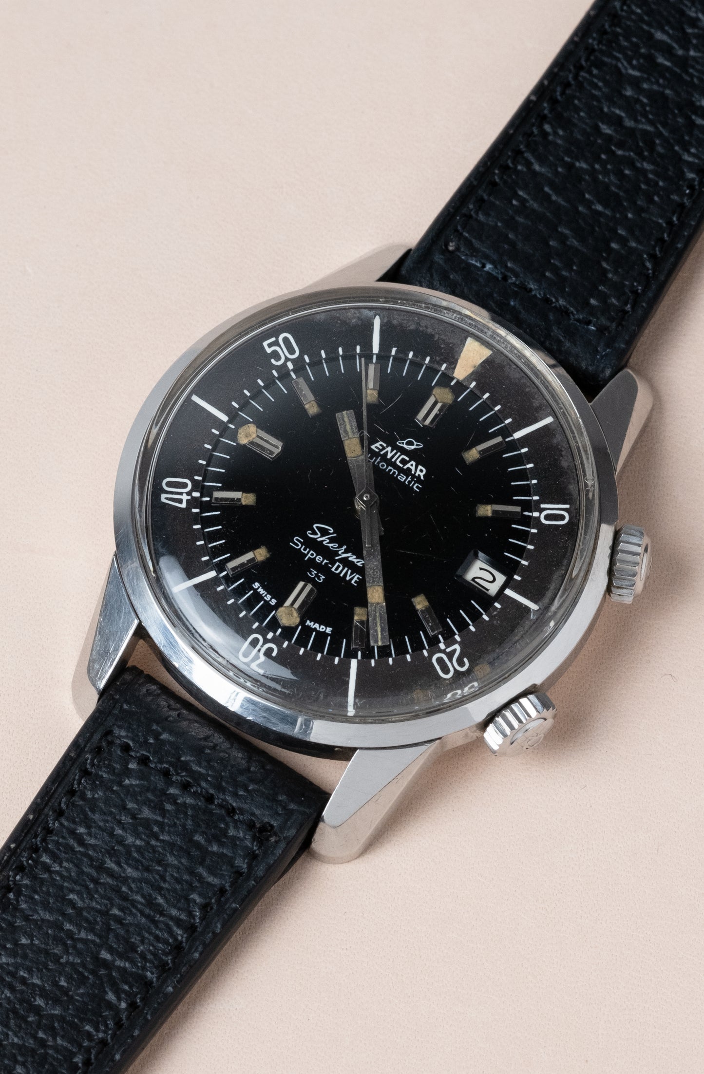 ENICAR Sherpa Super Dive 33 Super Compressor Ref. 125.006 Ex Military(1963)