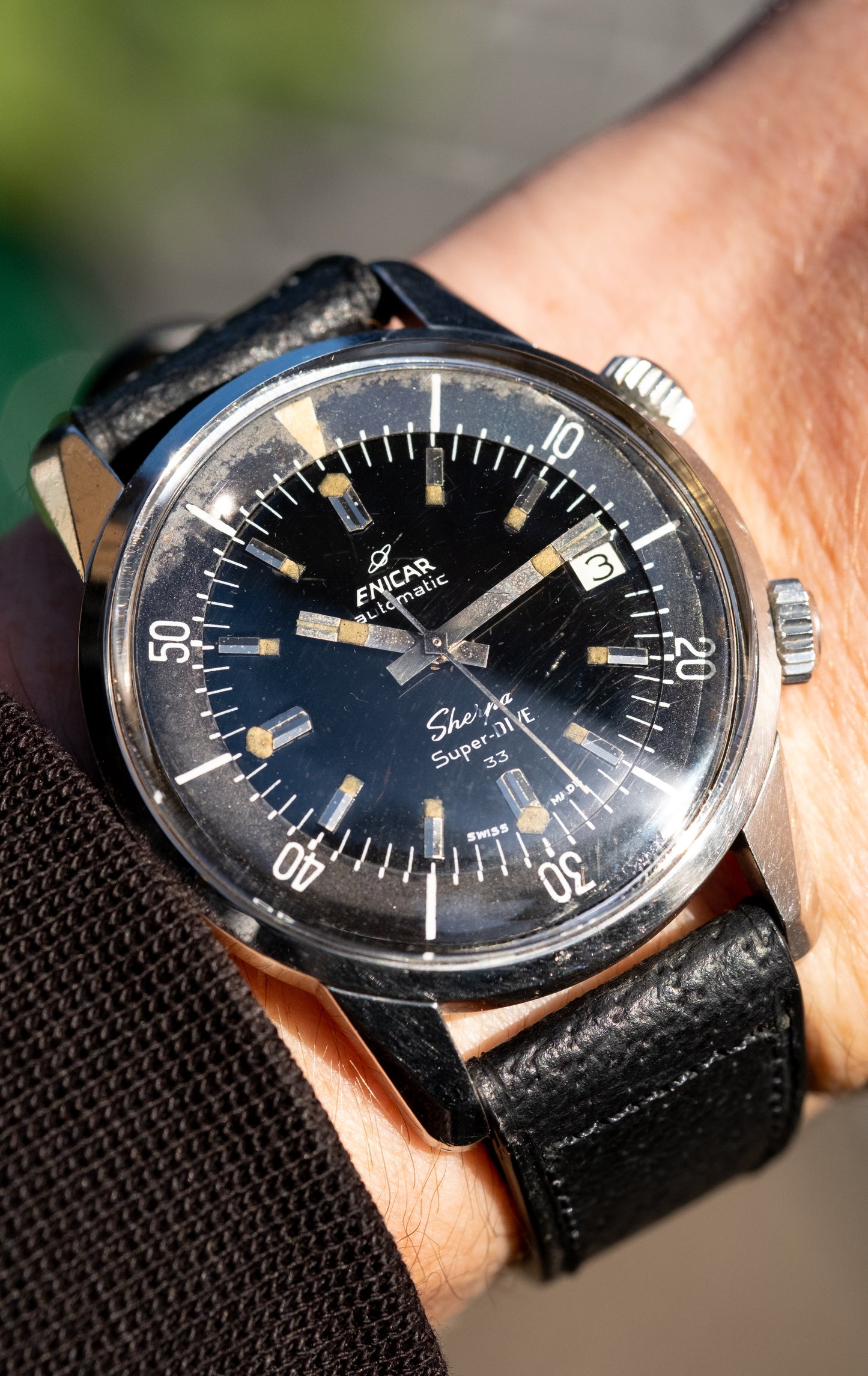 ENICAR Sherpa Super Dive 33 Super Compressor Ref. 125.006 Ex Military(1963)