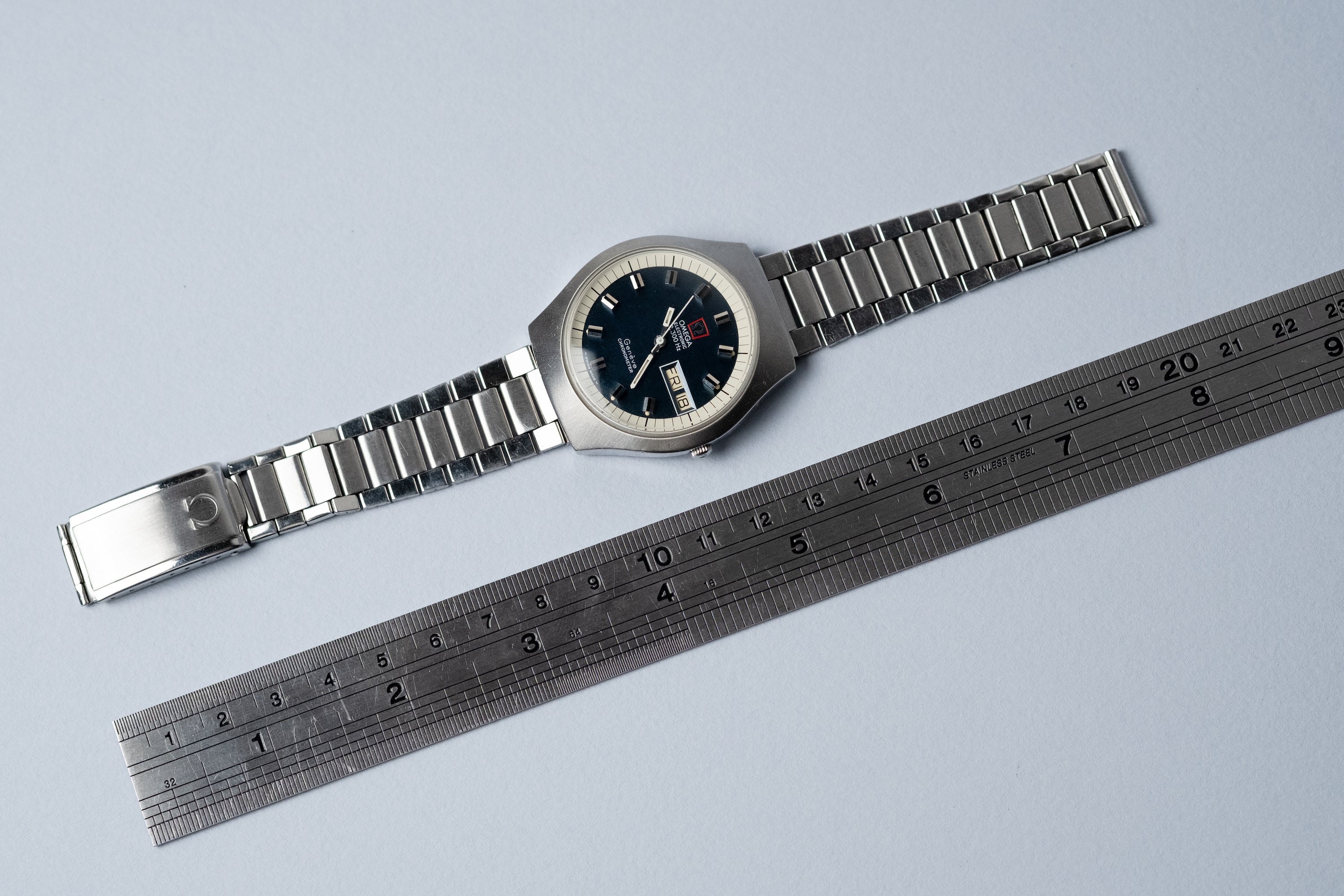OMEGA f300Hz Geneve  Electronic Chronometer Ref. 198.020 FULL SET (1973)