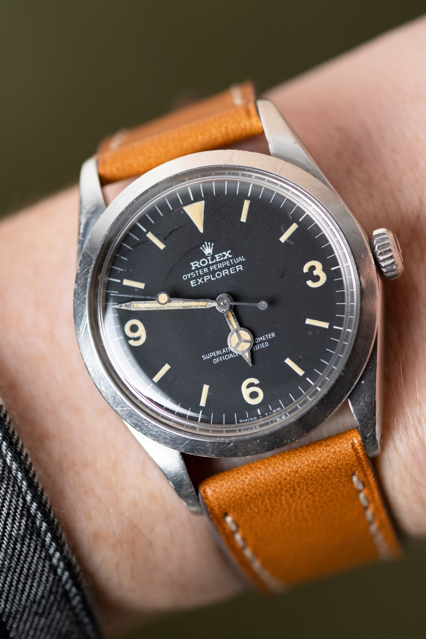 ROLEX Explorer Ref. 1016 Frogfoot Matte Dial (1973)