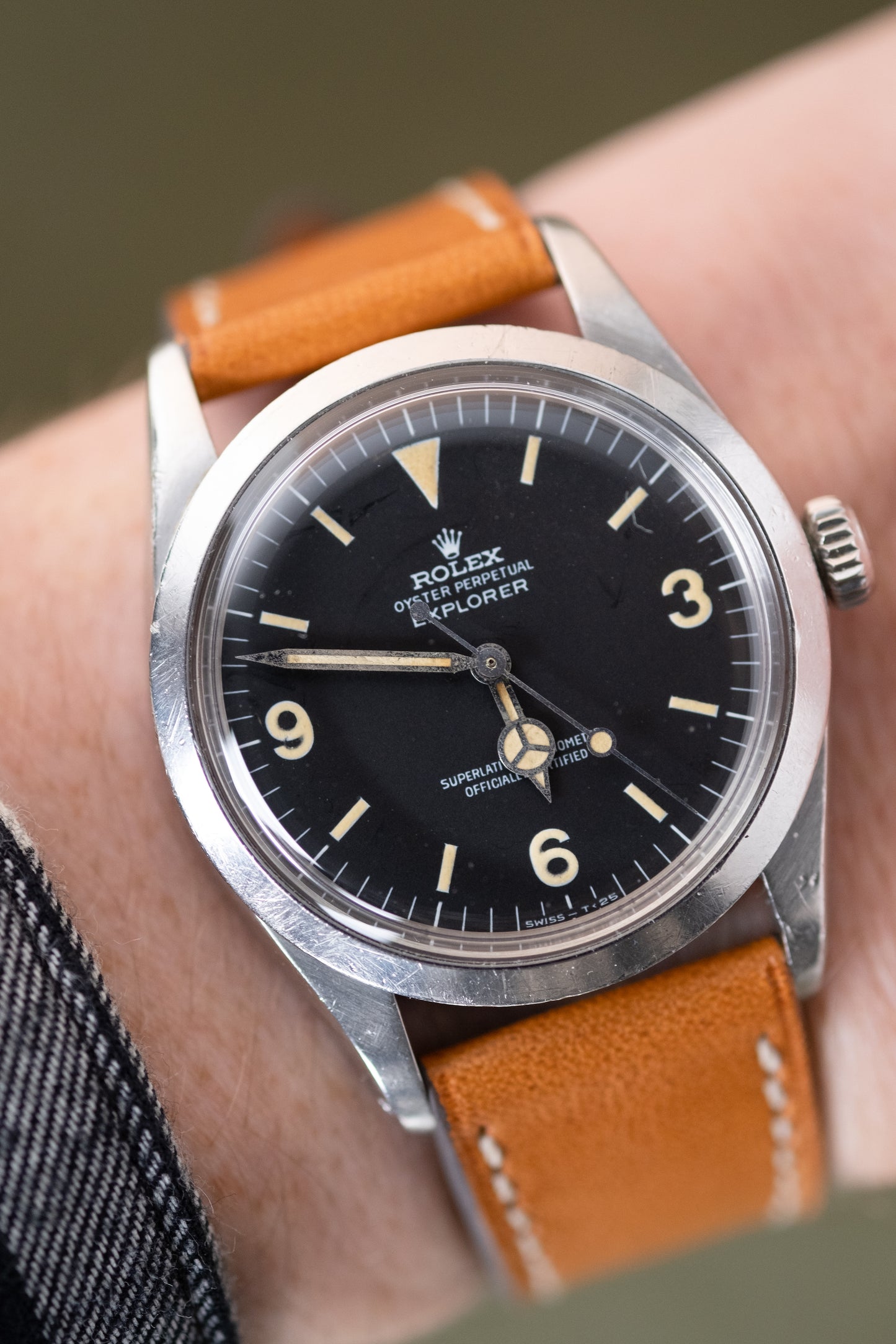ROLEX Explorer Ref. 1016 Frogfoot Matte Dial (1973)