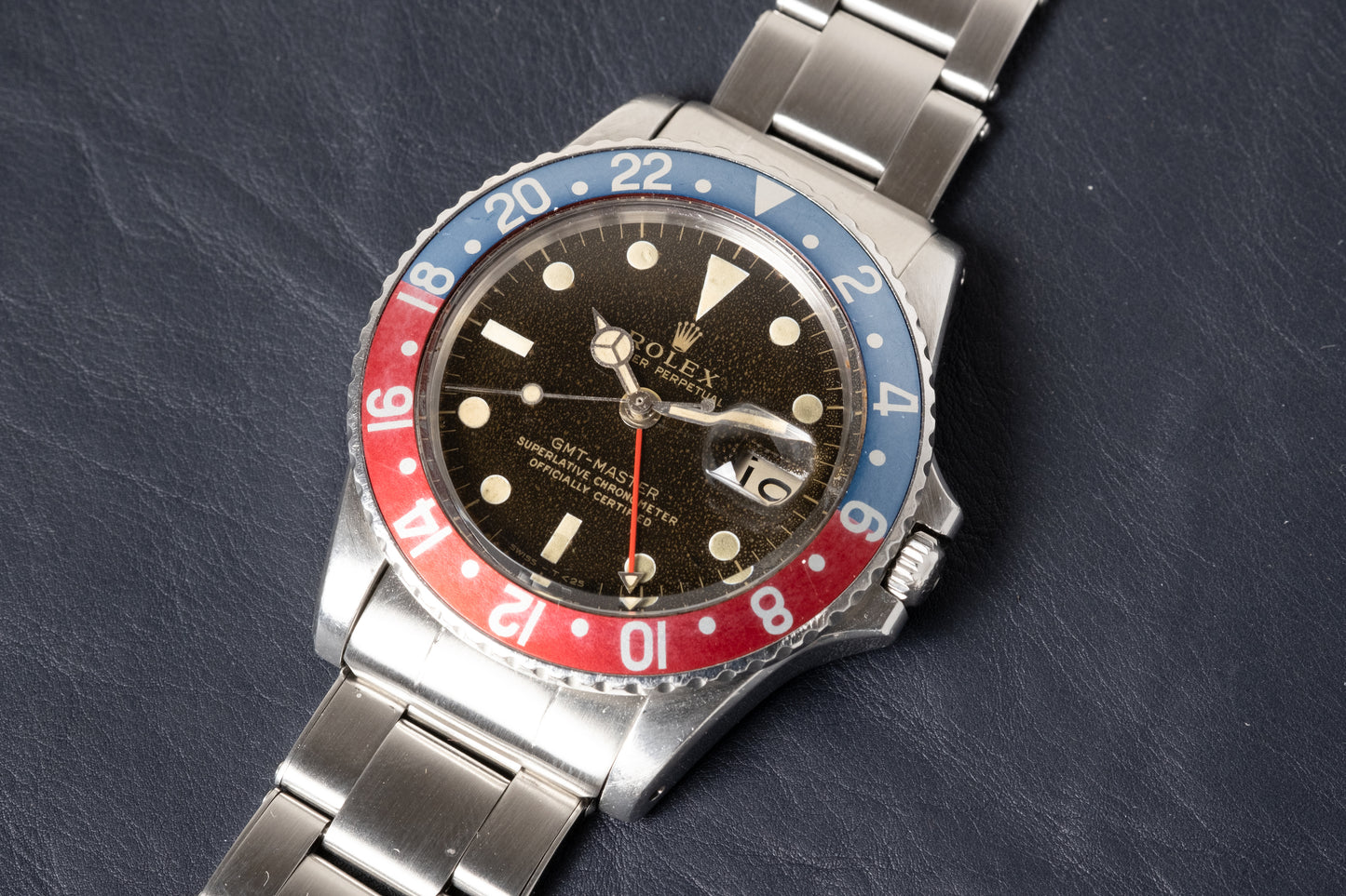 ROLEX GMT Master Ref. 1675 Gilt Gloss Tropical Dial (1966)