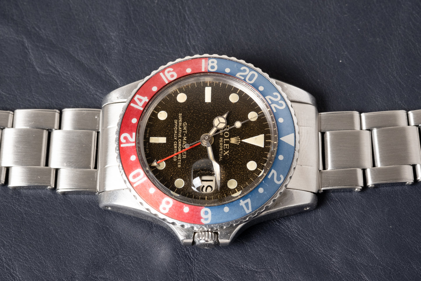 ROLEX GMT Master Ref. 1675 Gilt Gloss Tropical Dial (1966)