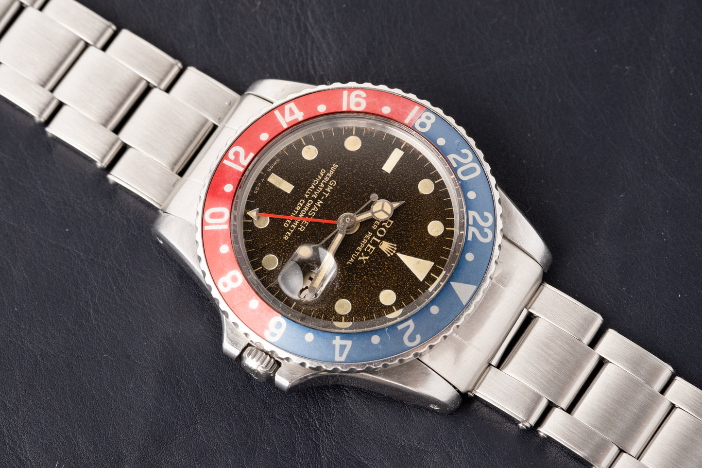 ROLEX GMT Master Ref. 1675 Gilt Gloss Tropical Dial (1966)