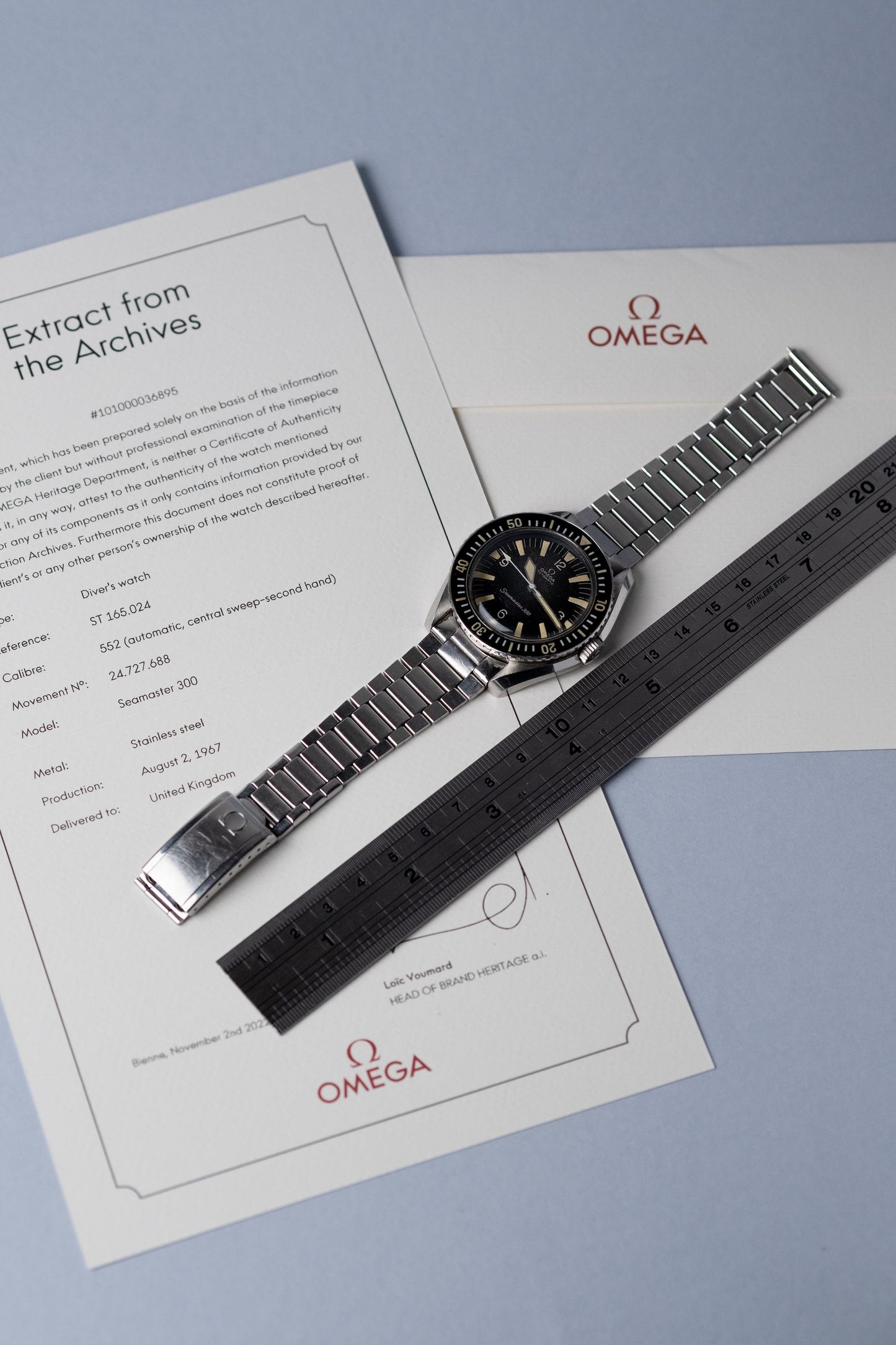 OMEGA Seamaster 300 Ref. 165.024 (1967)