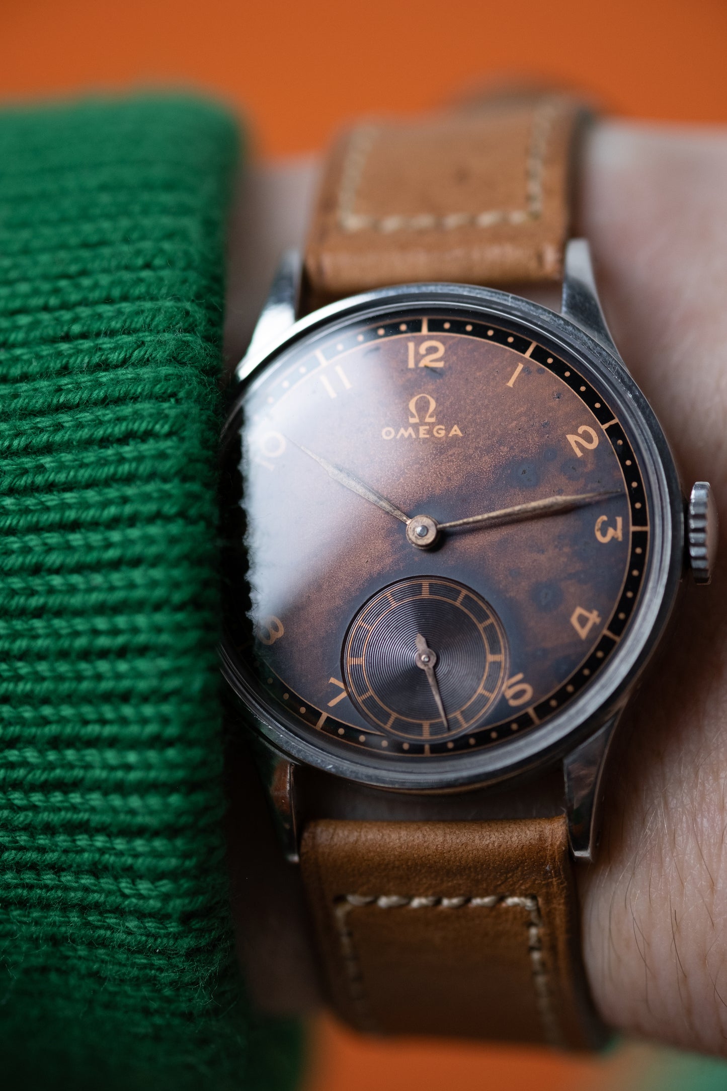 OMEGA Tropical Sub Second 26.5 SOB T2 (1939)