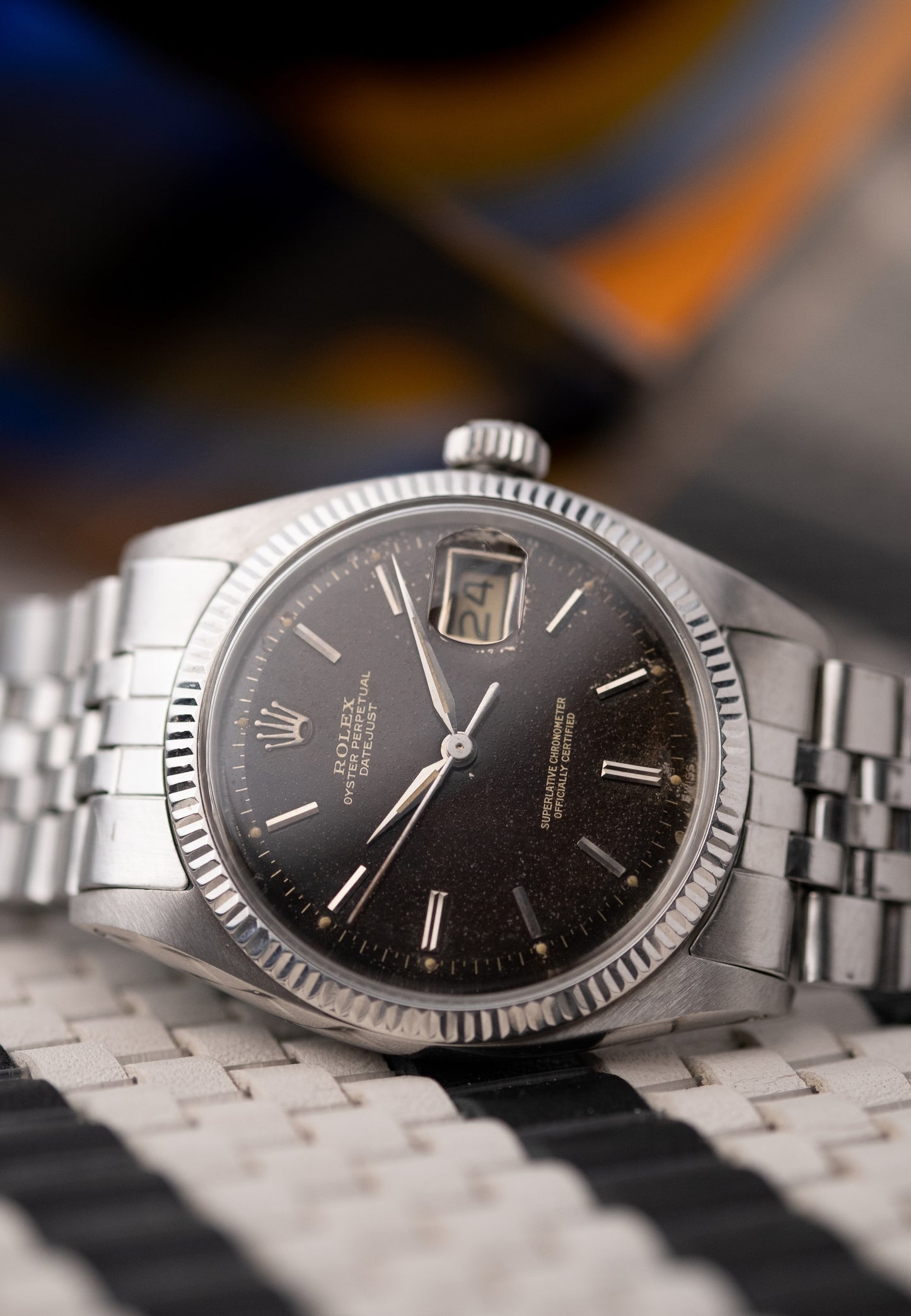 ROLEX Oyster Perpetual Datejust Ref. 1601 Tropical Gilt Dial (1961)