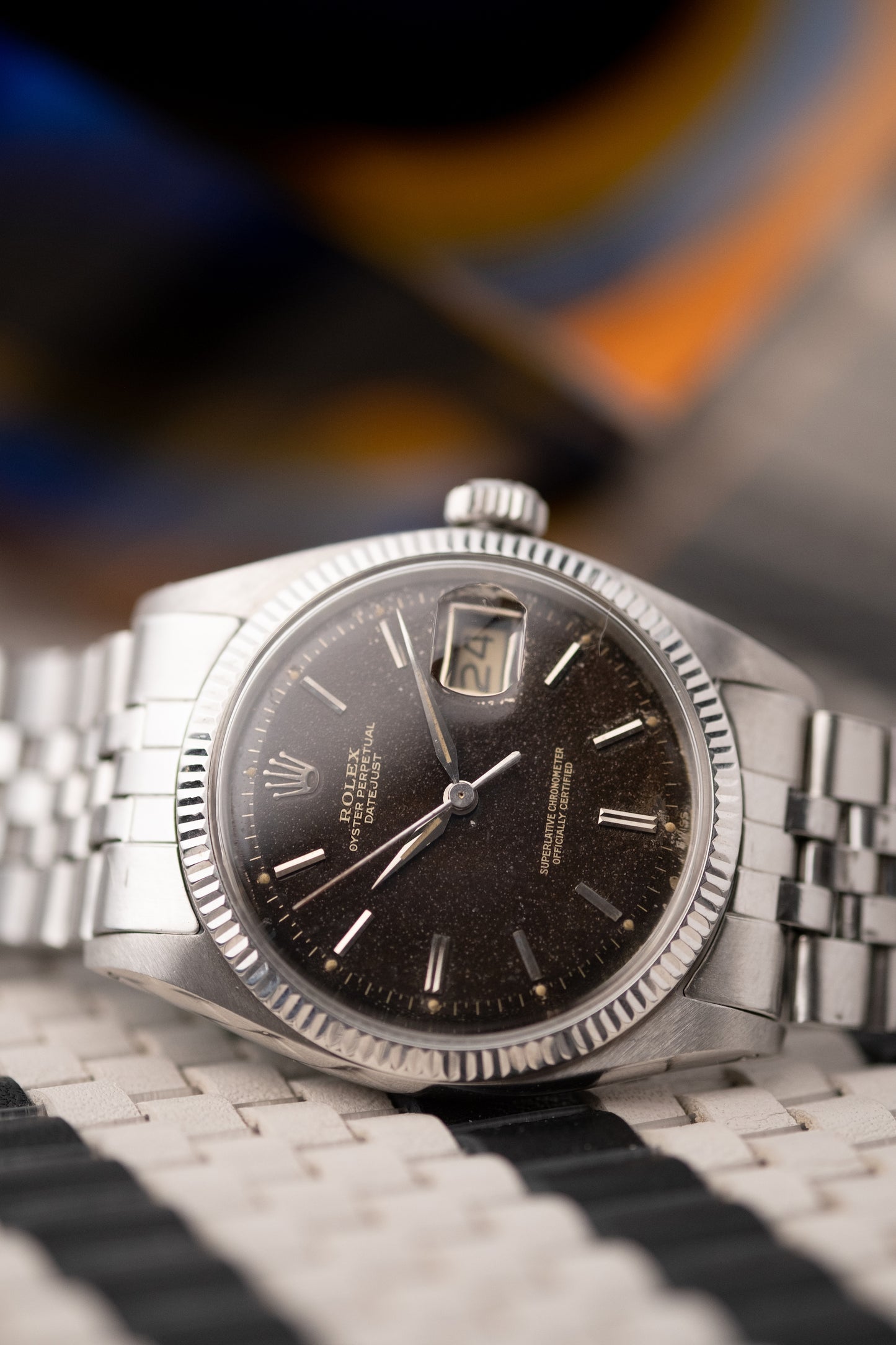 ROLEX Oyster Perpetual Datejust Ref. 1601 Tropical Gilt Dial (1961)
