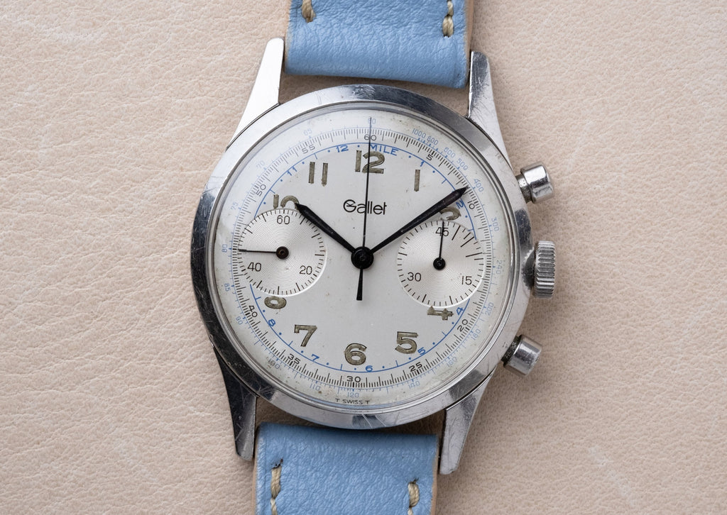 GALLET Multichron 45 Chronograph Valjoux 7730 (c. 1960s)