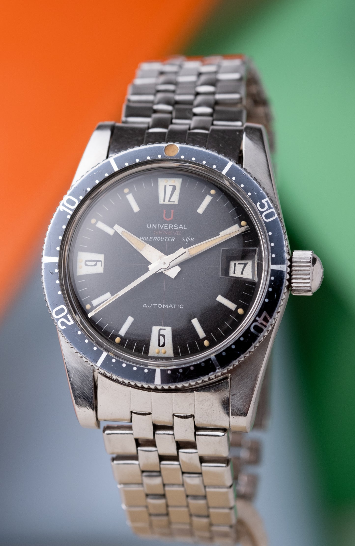 UNIVERSAL GENEVE Polerouter Sub Ref. 869109/01 (1960)