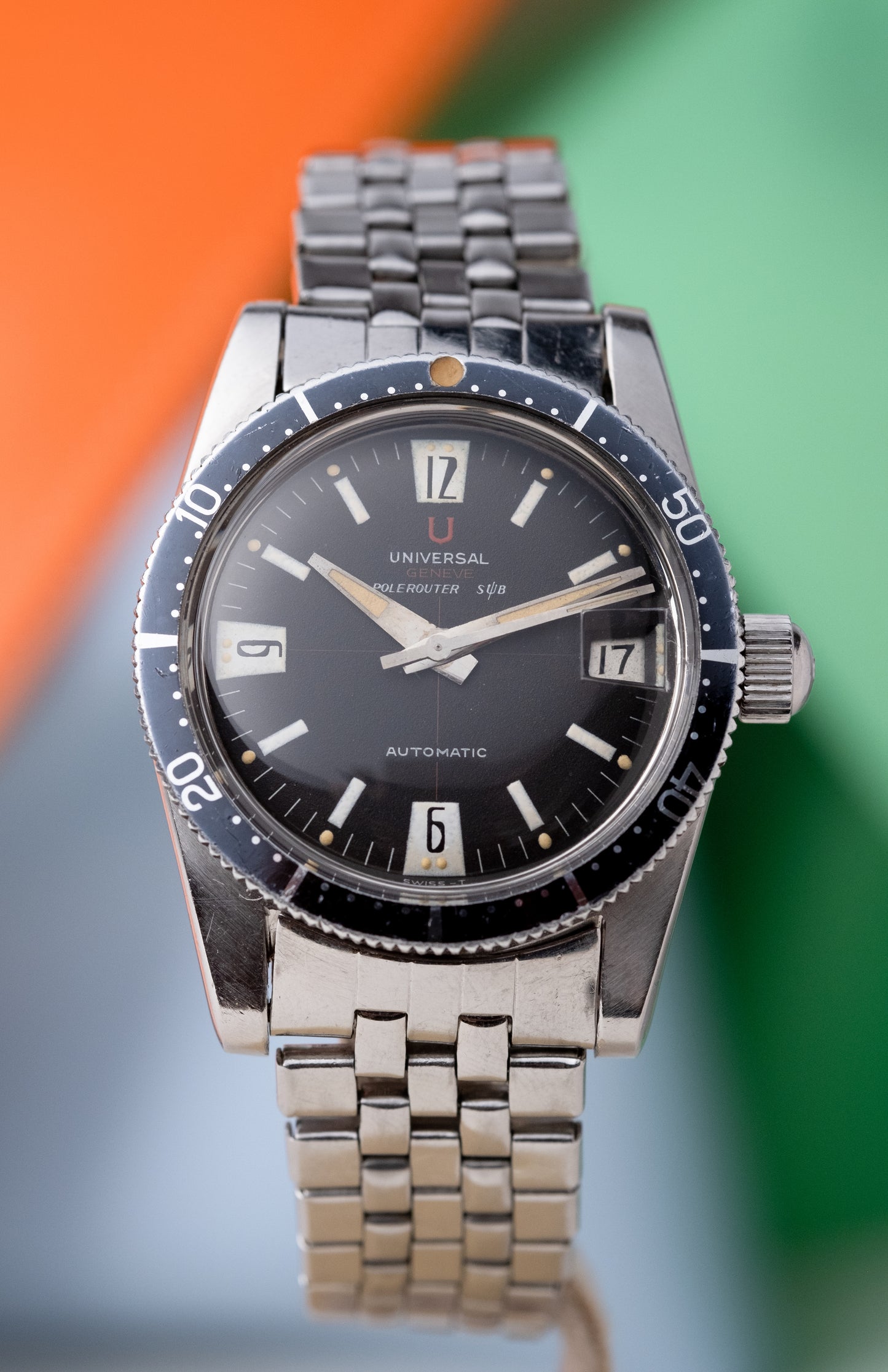 UNIVERSAL GENEVE Polerouter Sub Ref. 869109/01 (1960)