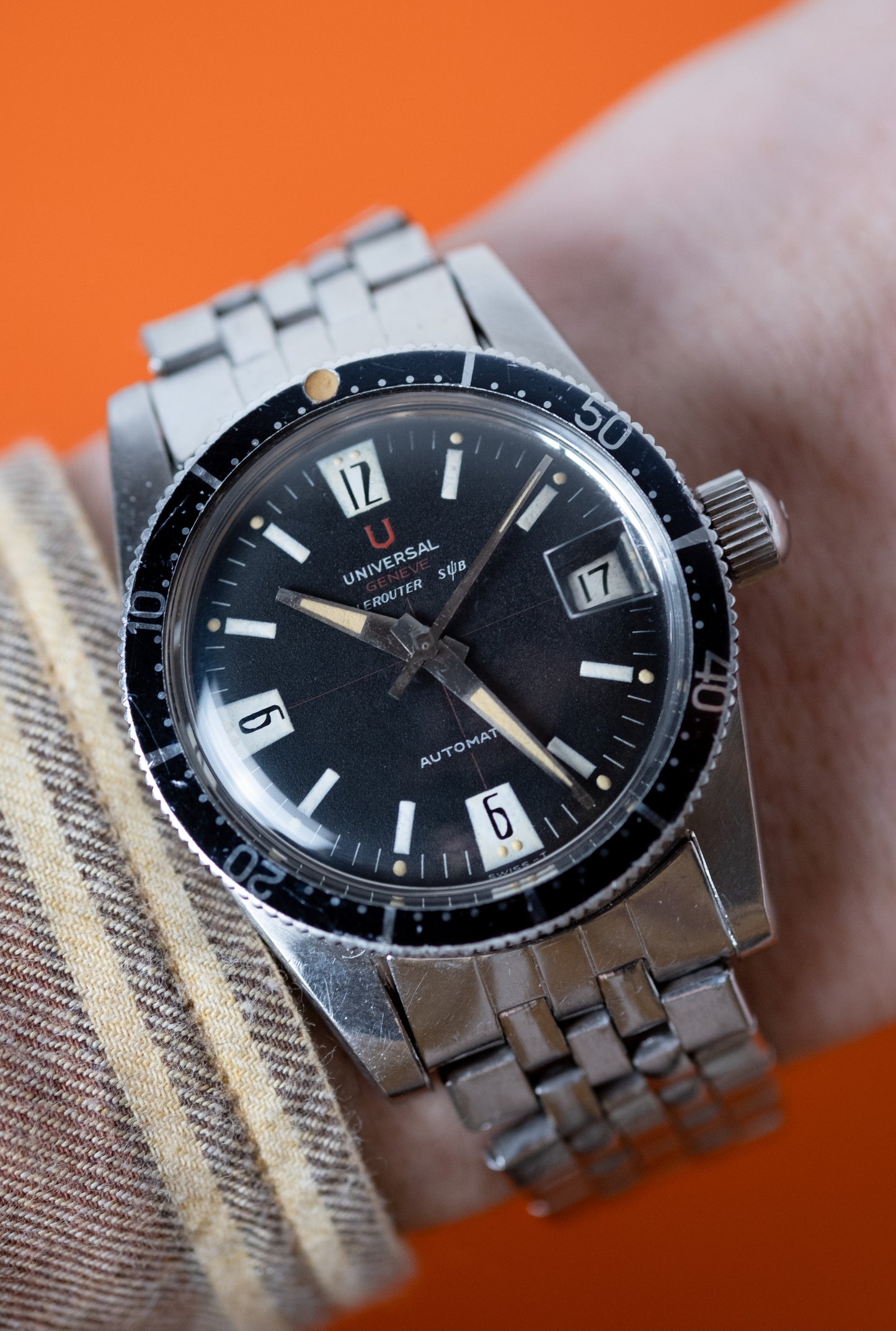 UNIVERSAL GENEVE Polerouter Sub Ref. 869109/01 (1960)
