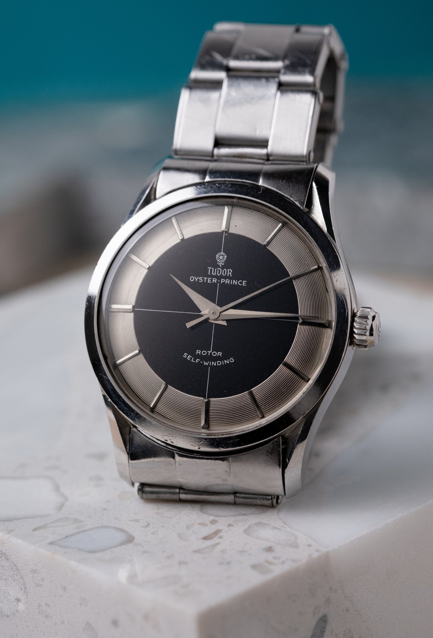 TUDOR Oyster Prince "Tuxedo" Ref. 7967 Box Receipt & Guarantee (1960)