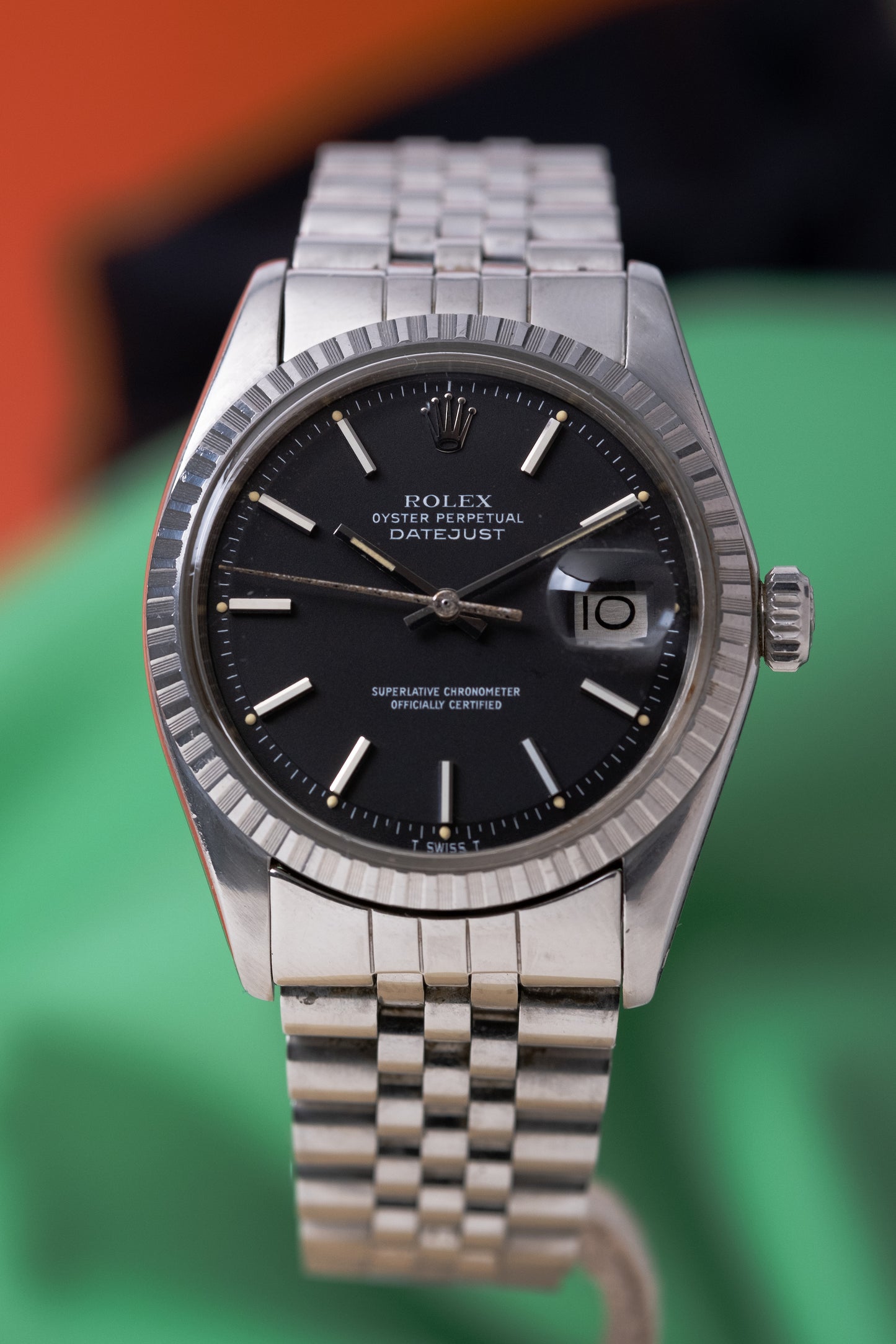 ROLEX Oyster Perpetual Datejust Ref. 1603 Matte Black Dial (1978)