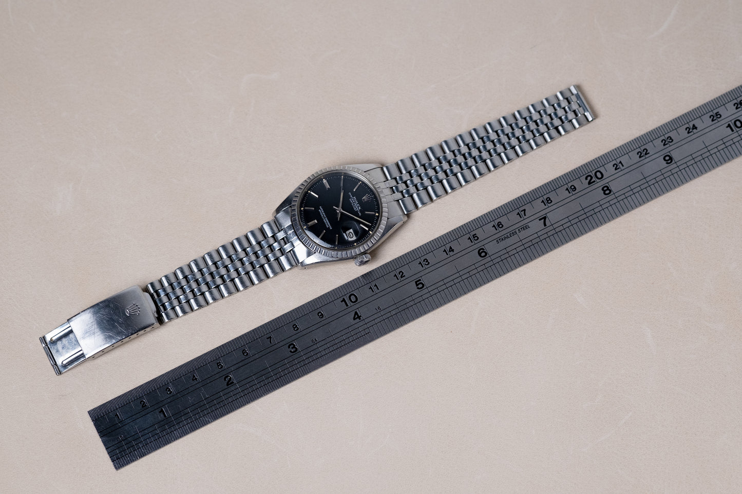 ROLEX Oyster Perpetual Datejust Ref. 1603 Black Sigma Dial (1975)